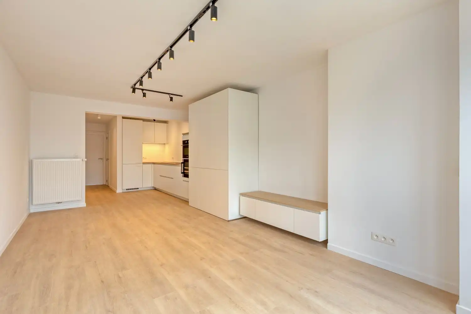 Gerenoveerd één slaapkamer appartement met een prachtig zicht over de Leie foto 2