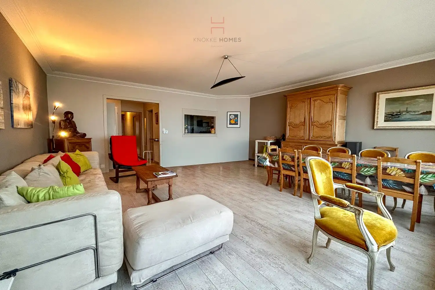 Ruim appartement op de 6de verdieping met prachtig zeezicht ! foto 5