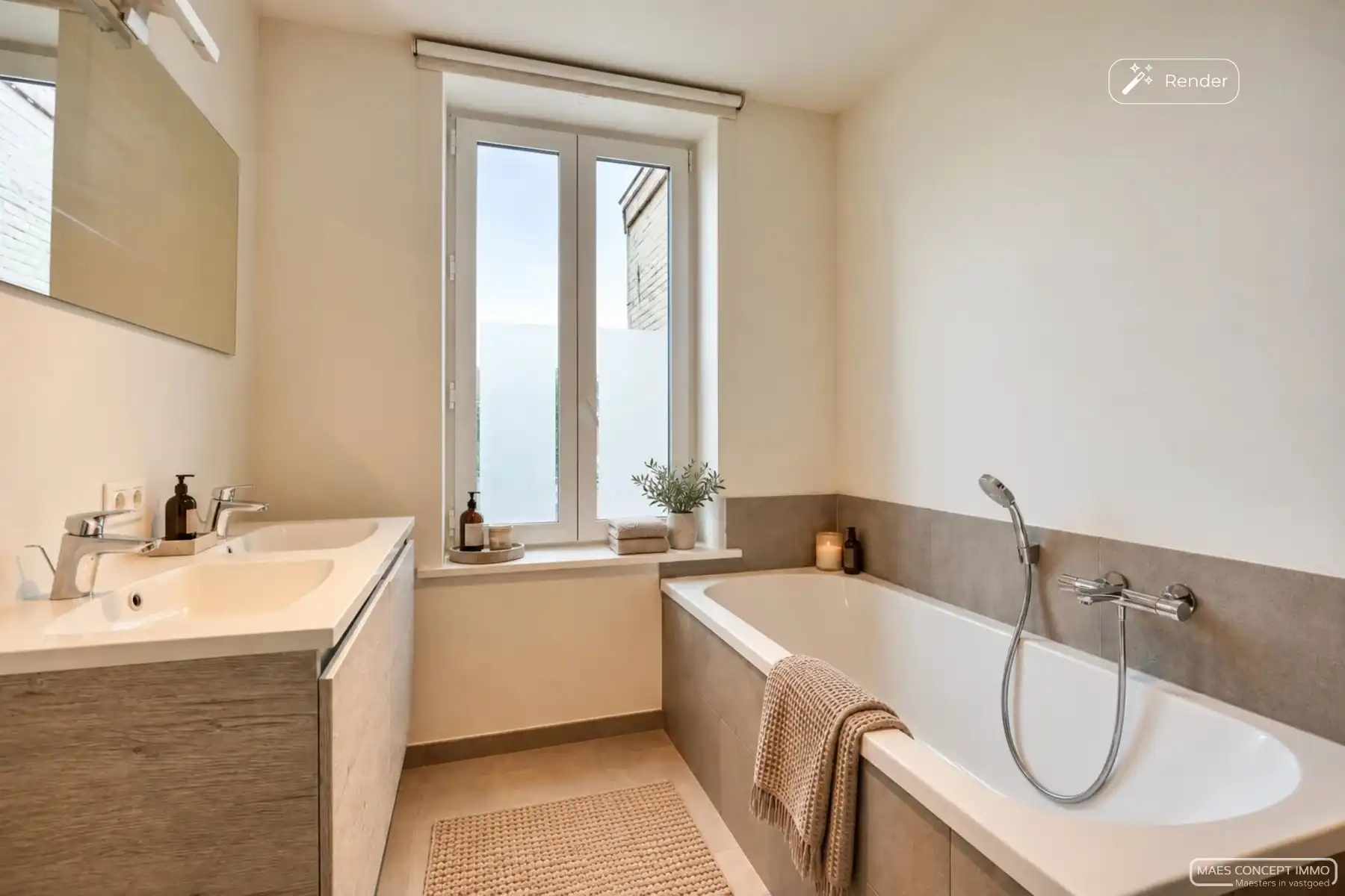 Instapklare, gerenoveerde woning met ruime garage in hartje Kortrijk foto 15