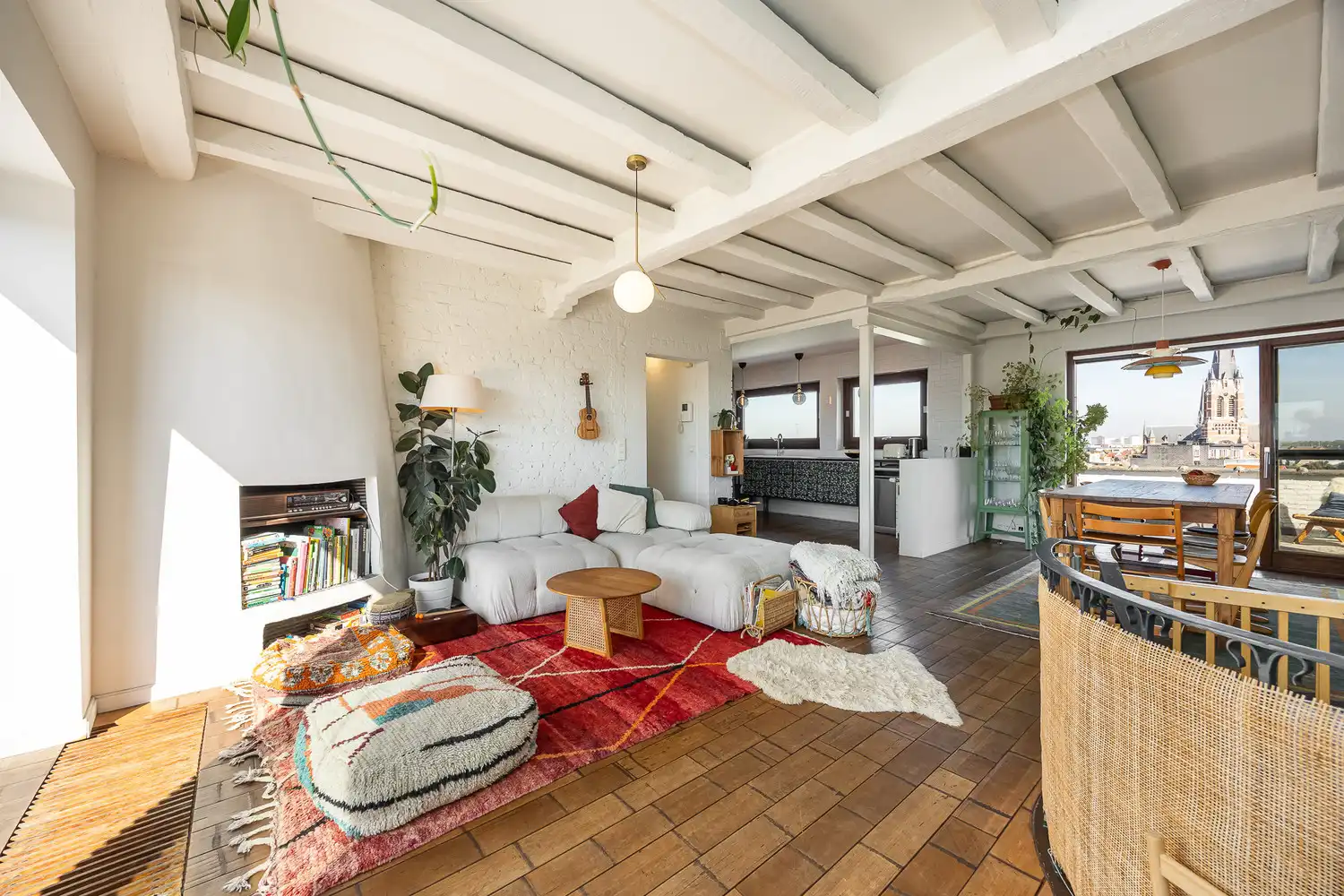 Riante duplex-penthouse met twee terrassen en zicht over heel Antwerpen foto 26