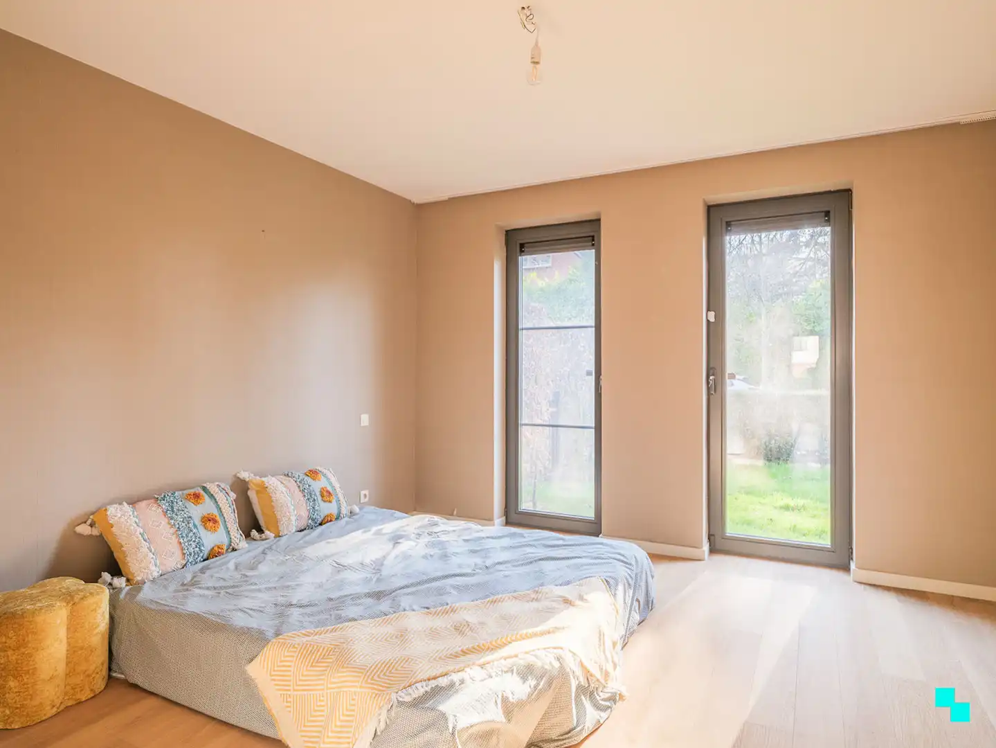 Stijlvol gelijkvloers appartement in zeer groene omgeving foto 19