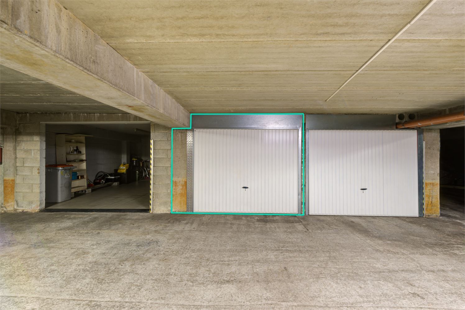 INSTAPKLAAR APPARTEMENT MET 2 SLAAPKAMERS EN GARAGE TE OPGRIMBIE foto 12