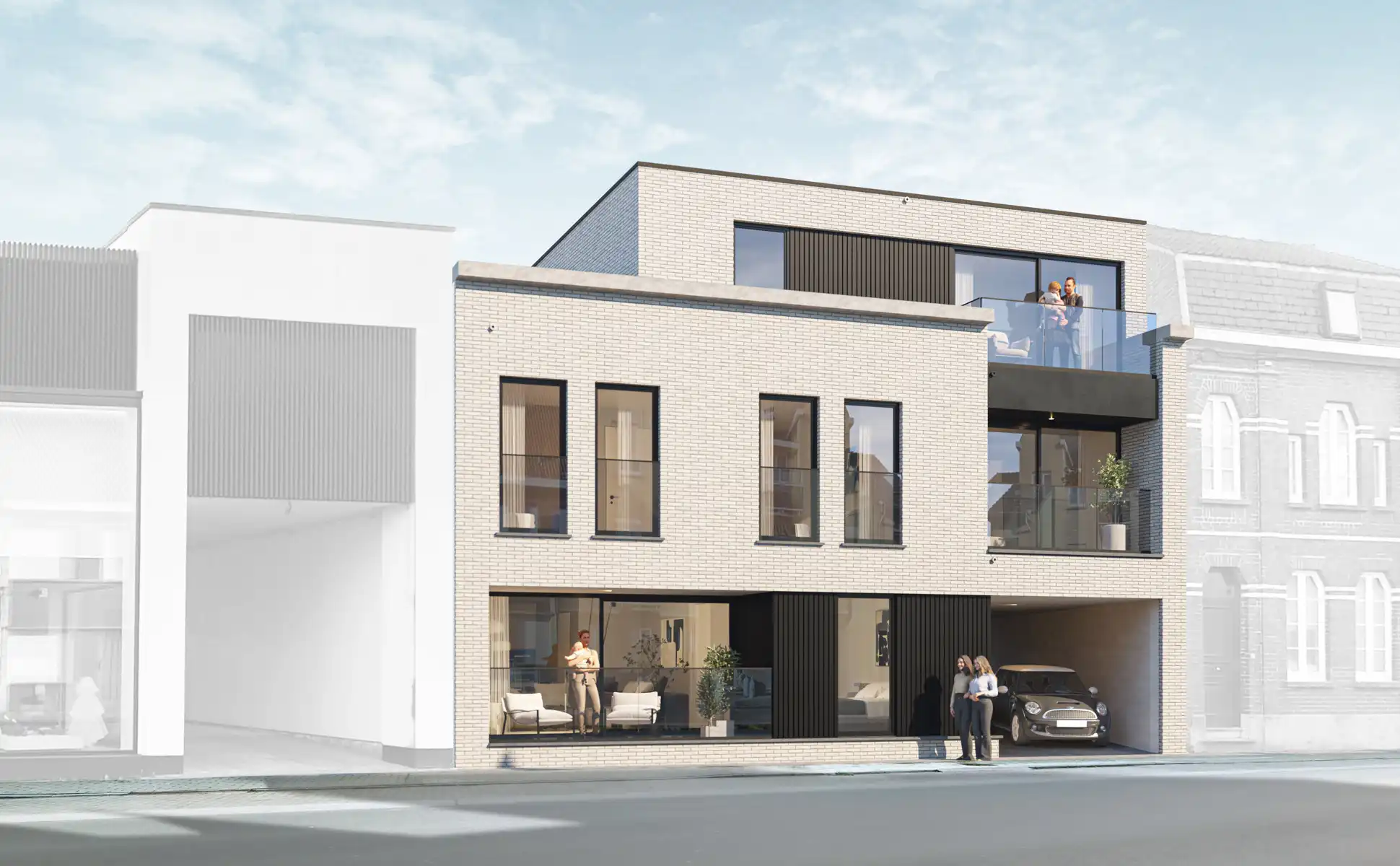 Appartement met mooi terras foto 3