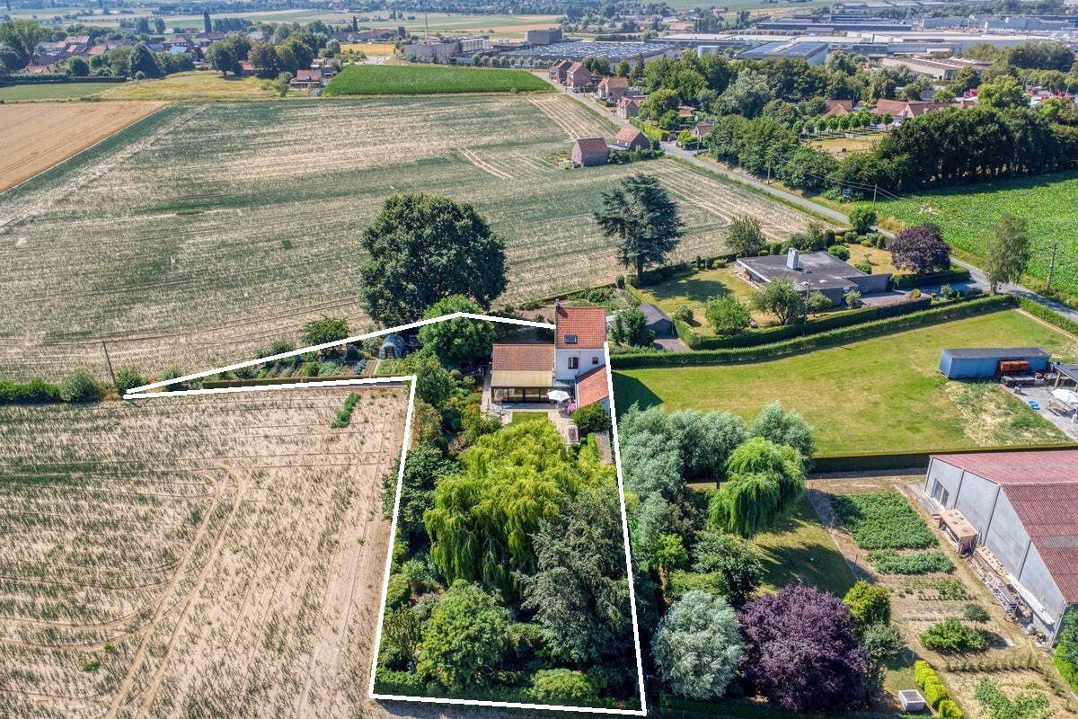 Wonen in het groen: landelijke gezinswoning te koop Rollegem