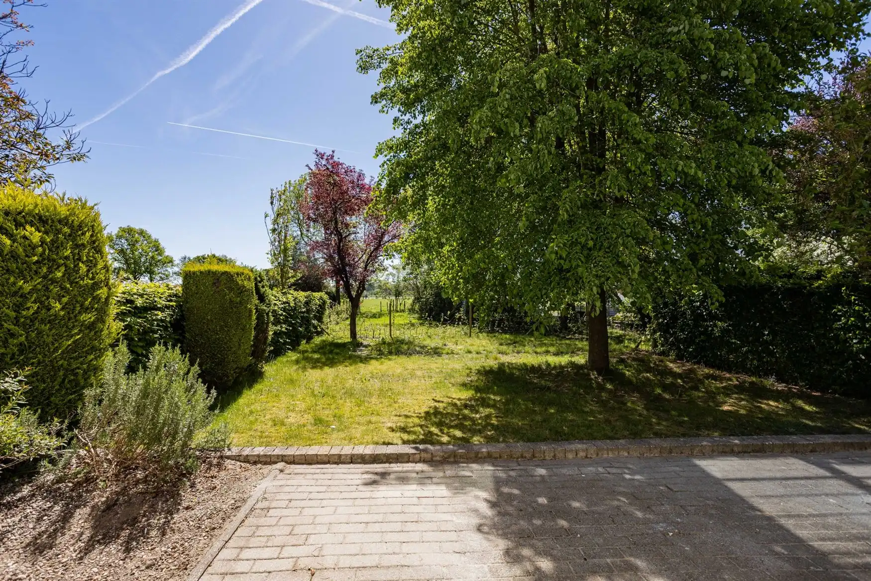 Gelijkvloersappartement met private tuin en open veldzicht in Aalter foto 12