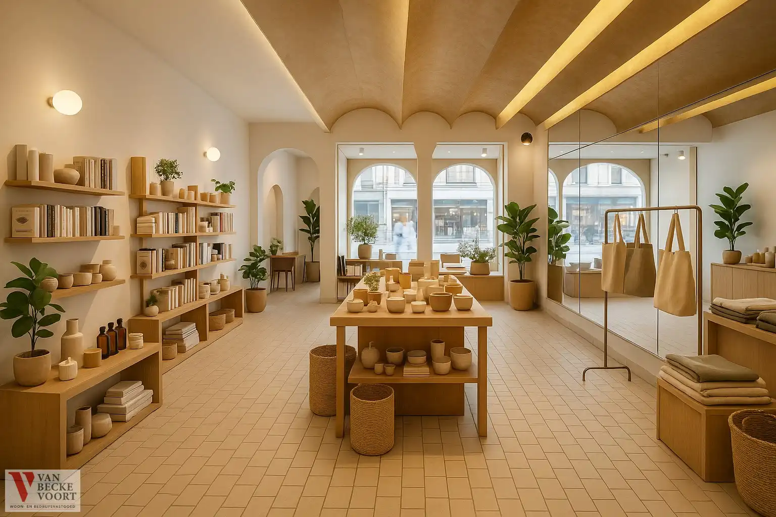 Handelsgelijkvloers 125m² foto {{pictureIndex}}