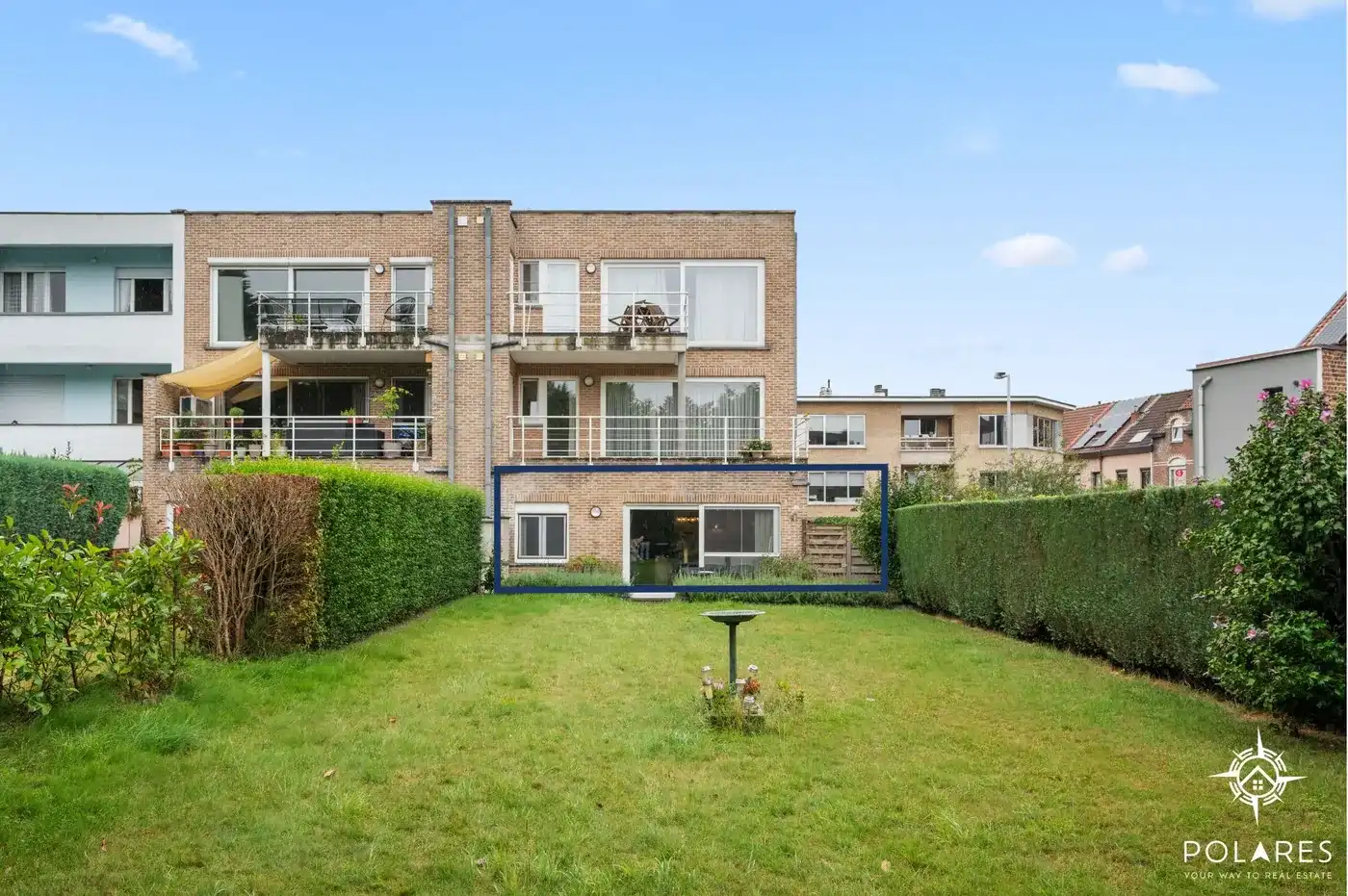 Gelijkvloers appartement met ruime privatieve tuin in Strombeek foto 2