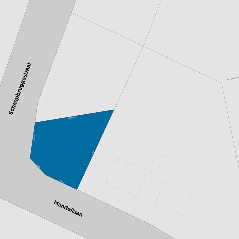 Grond te koop Schaapbruggestraat 1/C - 8800 Roeselare
