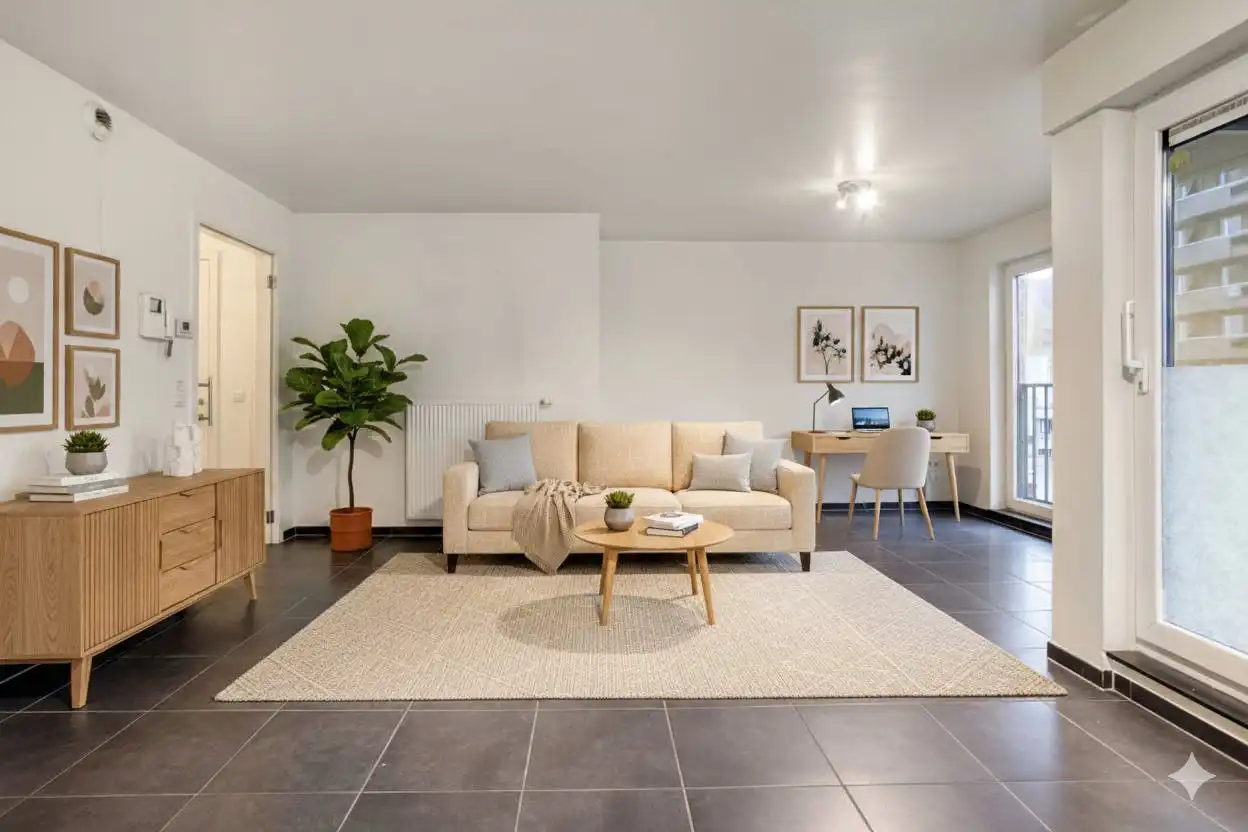 Lichtrijk 2-slaapkamer appartement in centrum Roeselare foto 3