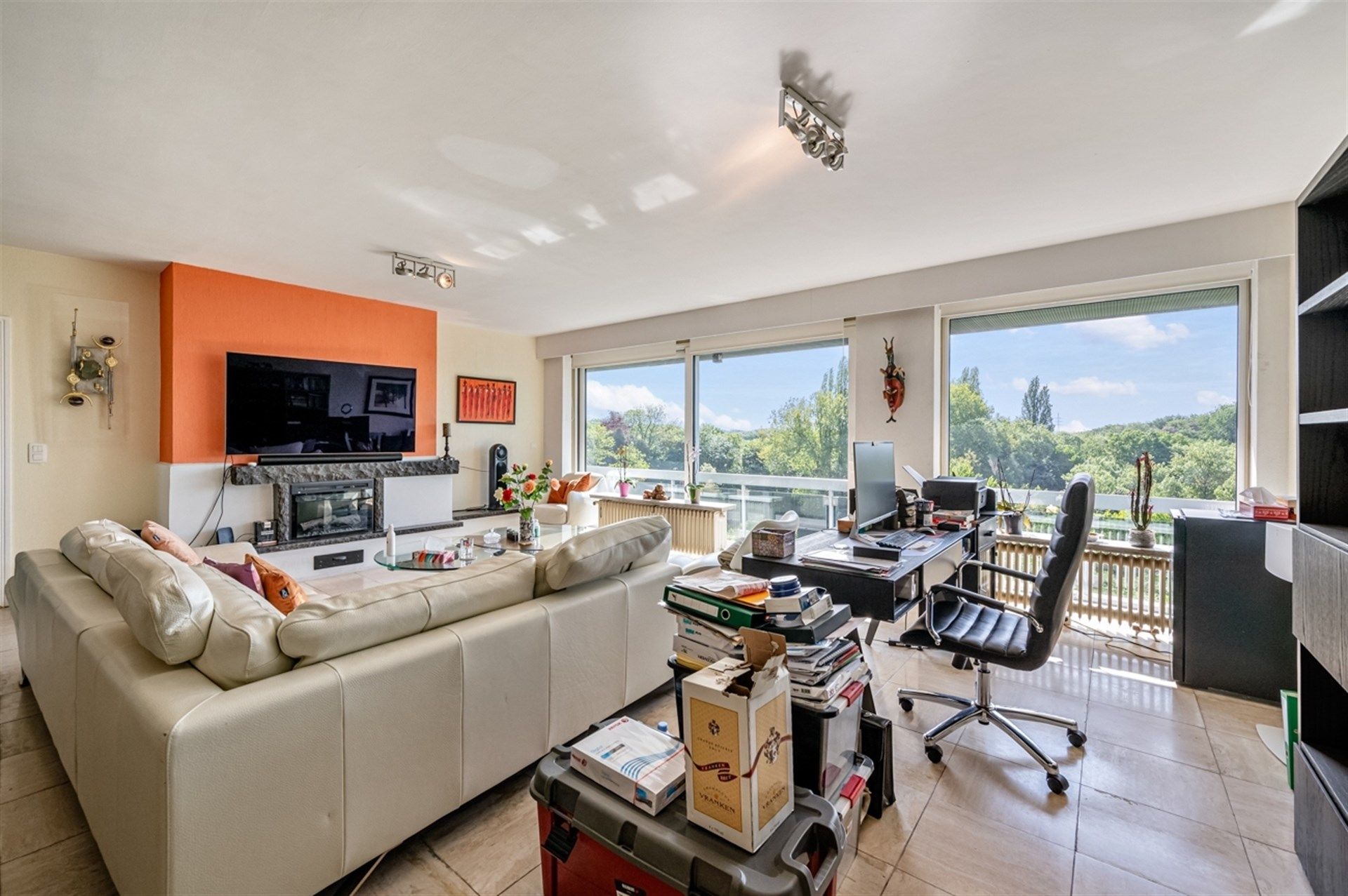 Ruim appartement met zicht op stadspark van Aalst foto 3
