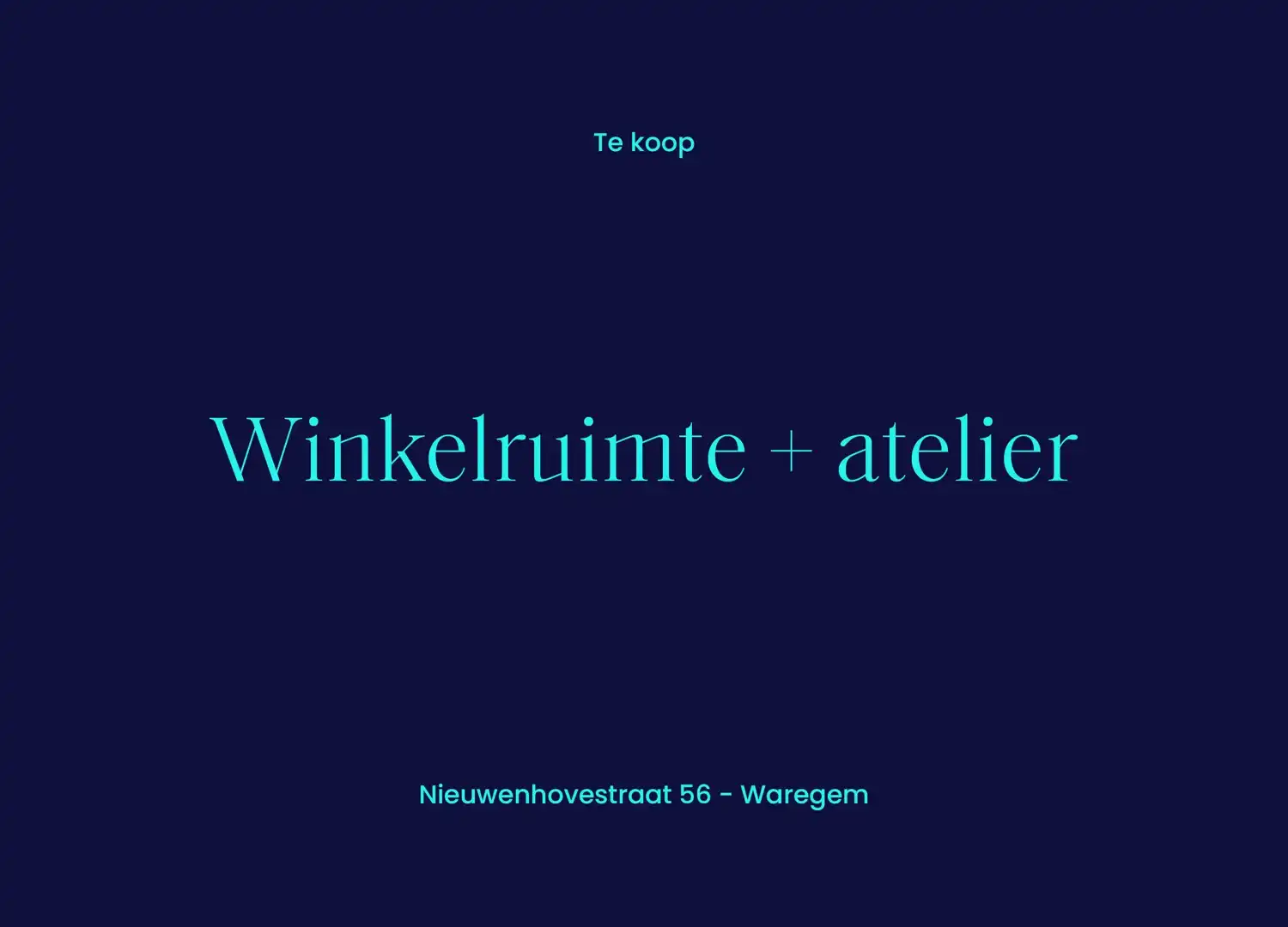 Riante handelswoonst in Waregem foto 41