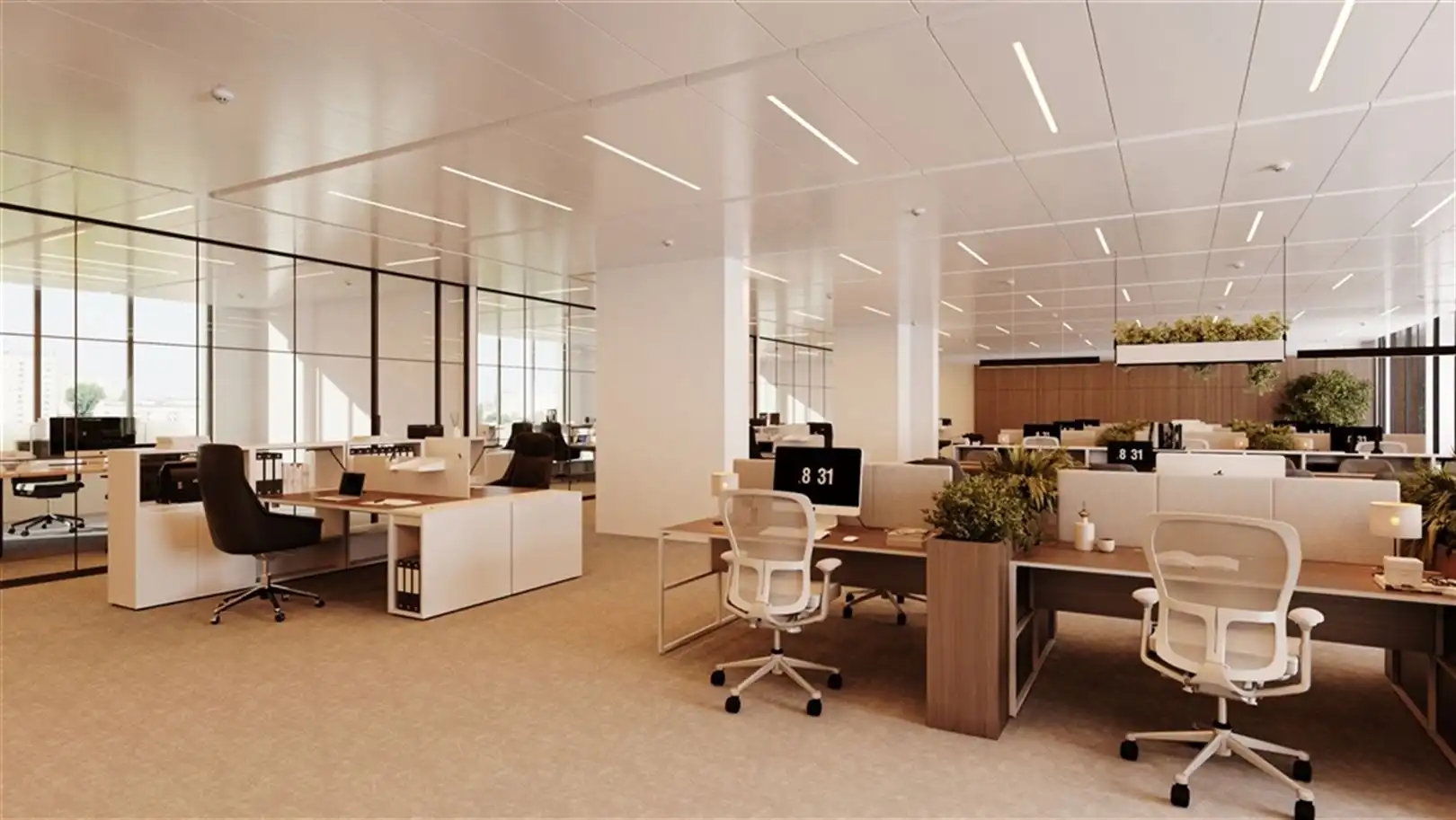 Kantoren in nieuwbouwproject Ouverture lansgheen Kortrijksesteenweg foto 10