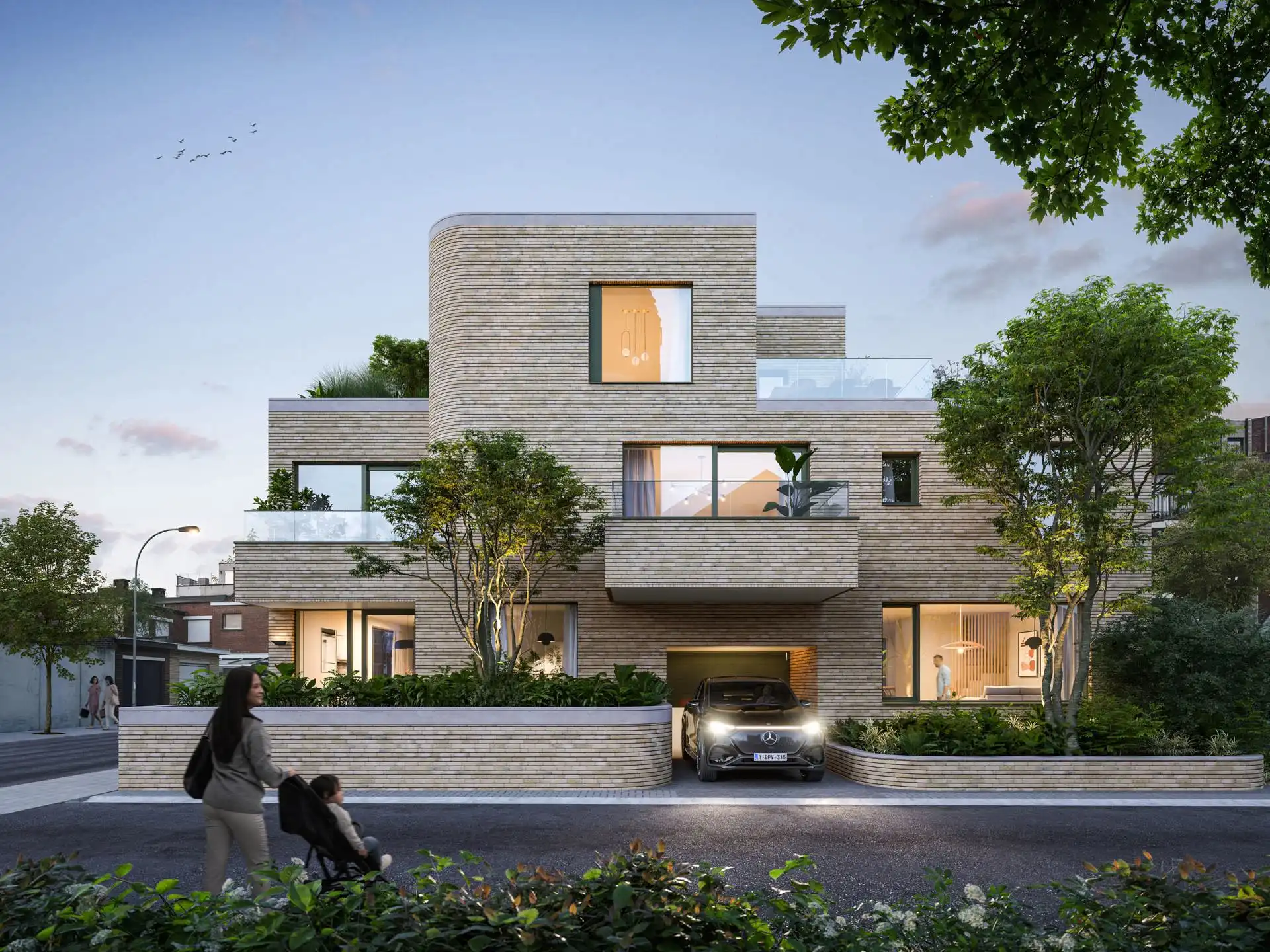 BRASSCHAAT - Modernistische, groene oase in hartje Brasschaat foto 2