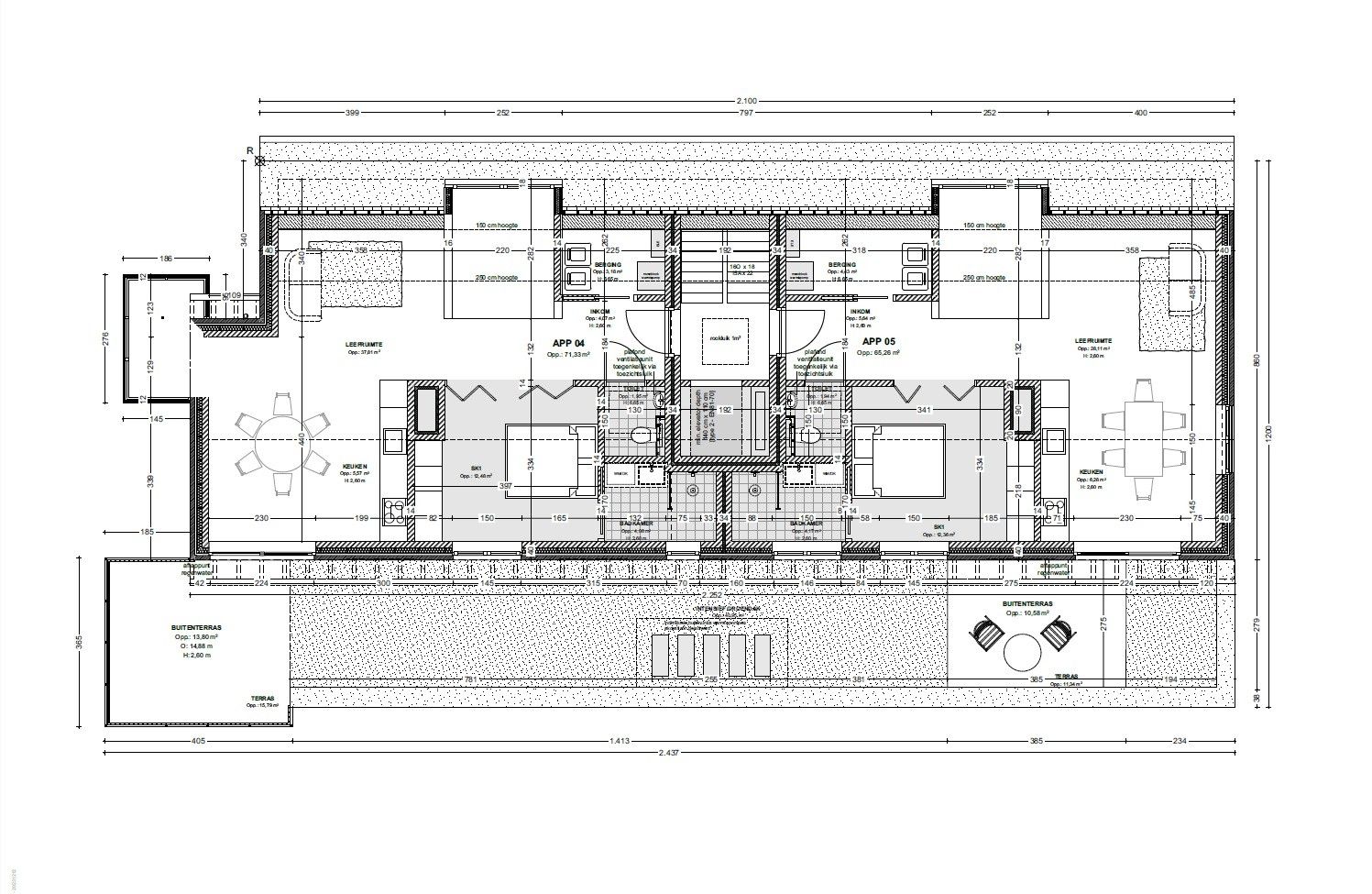 Projectgrond in het centrum van Borgloon – Vergund voor 5 appartementen foto 4