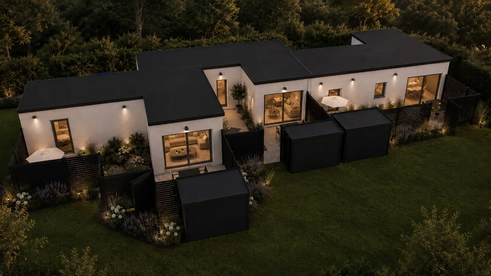 Totaal gerenoveerde vakantiewoning (type bungalow) met 1 slaapkamer te Koksijde.  foto {{pictureIndex}}