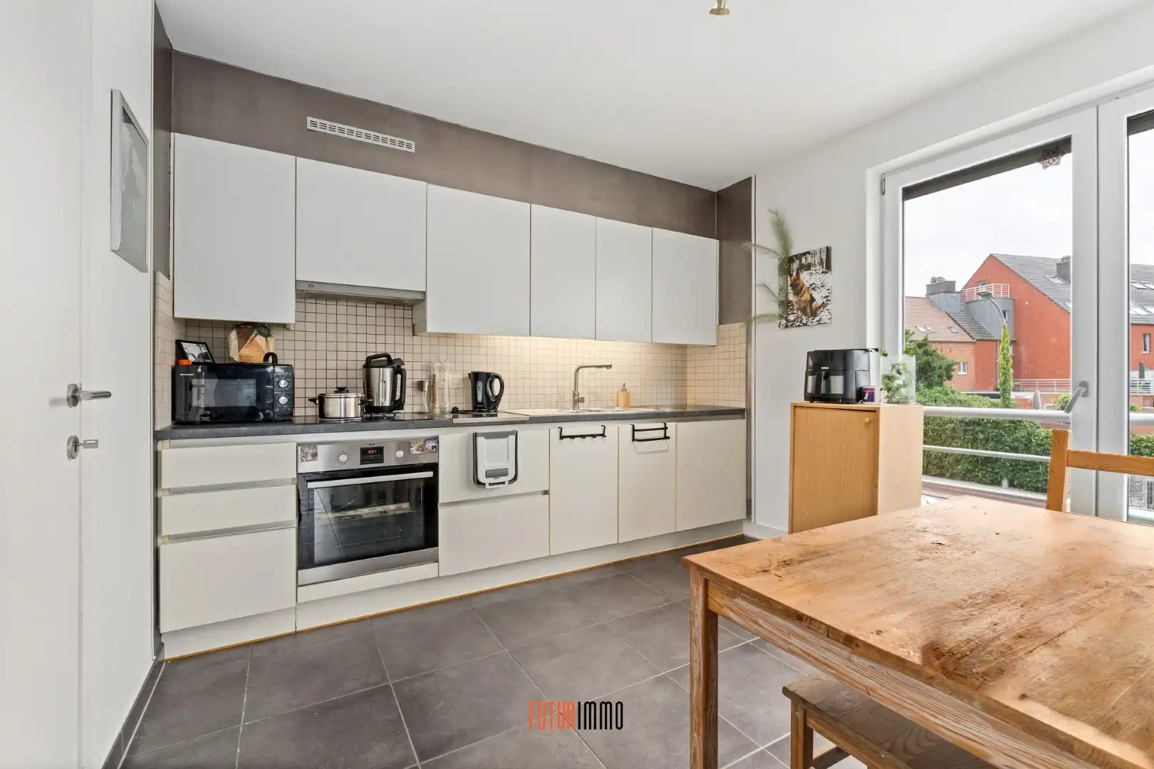 Instapklaar 2-slpk appartement in Rumbeke foto 7