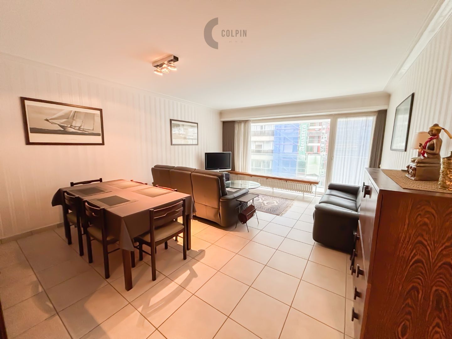 Vakantie-appartement met zijdelings zeezicht in Knokke foto 5