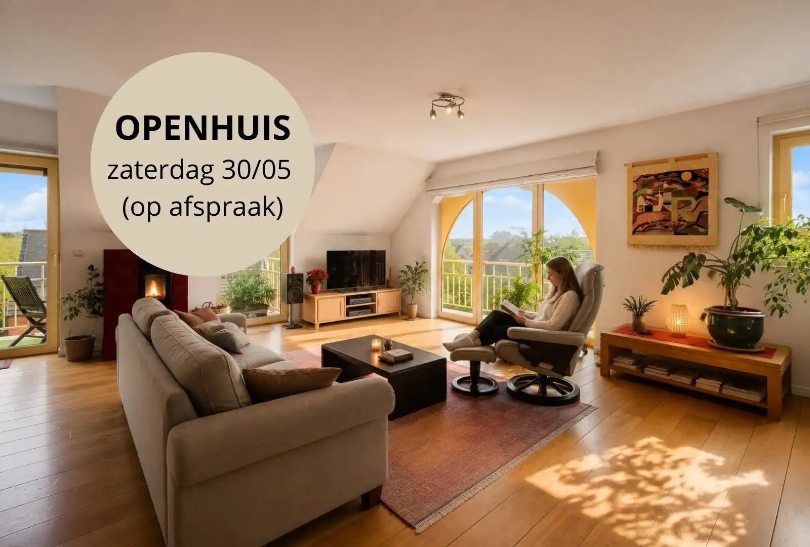 3 slpk. duplex met terras en topzicht foto {{pictureIndex}}
