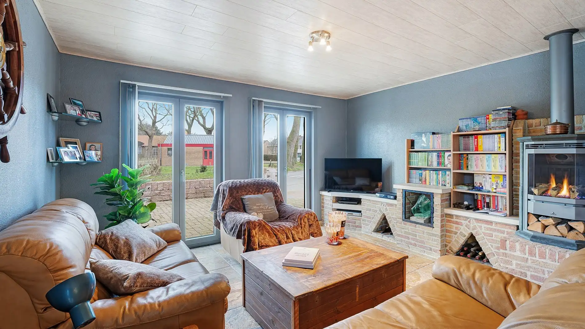 Alleenstaande bungalow met open zichten vlakbij Brugge foto 9