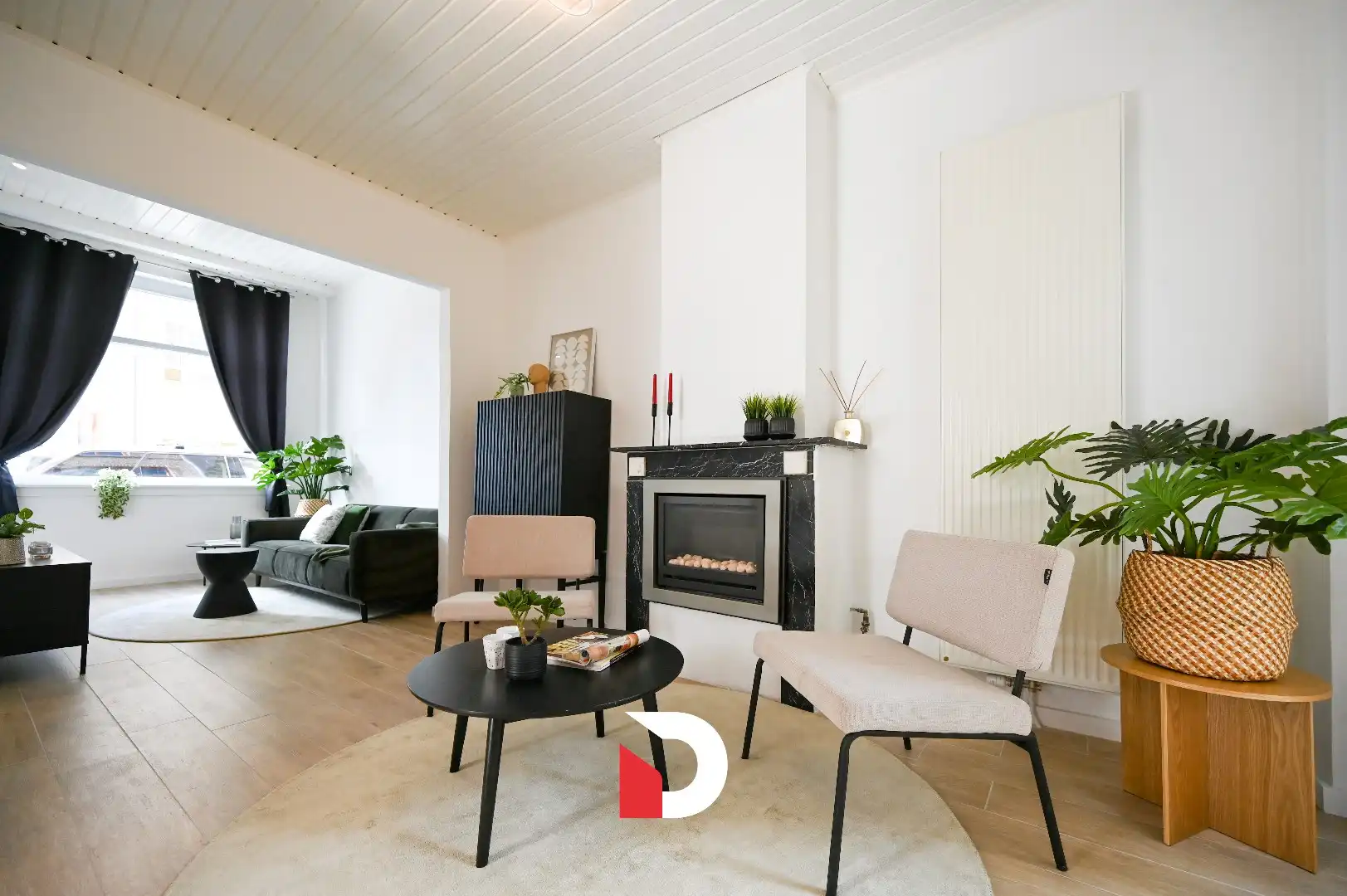 Bijzonder fraai gerenoveerde hoekwoning nabij de Coupure in hartje Brugge foto 5