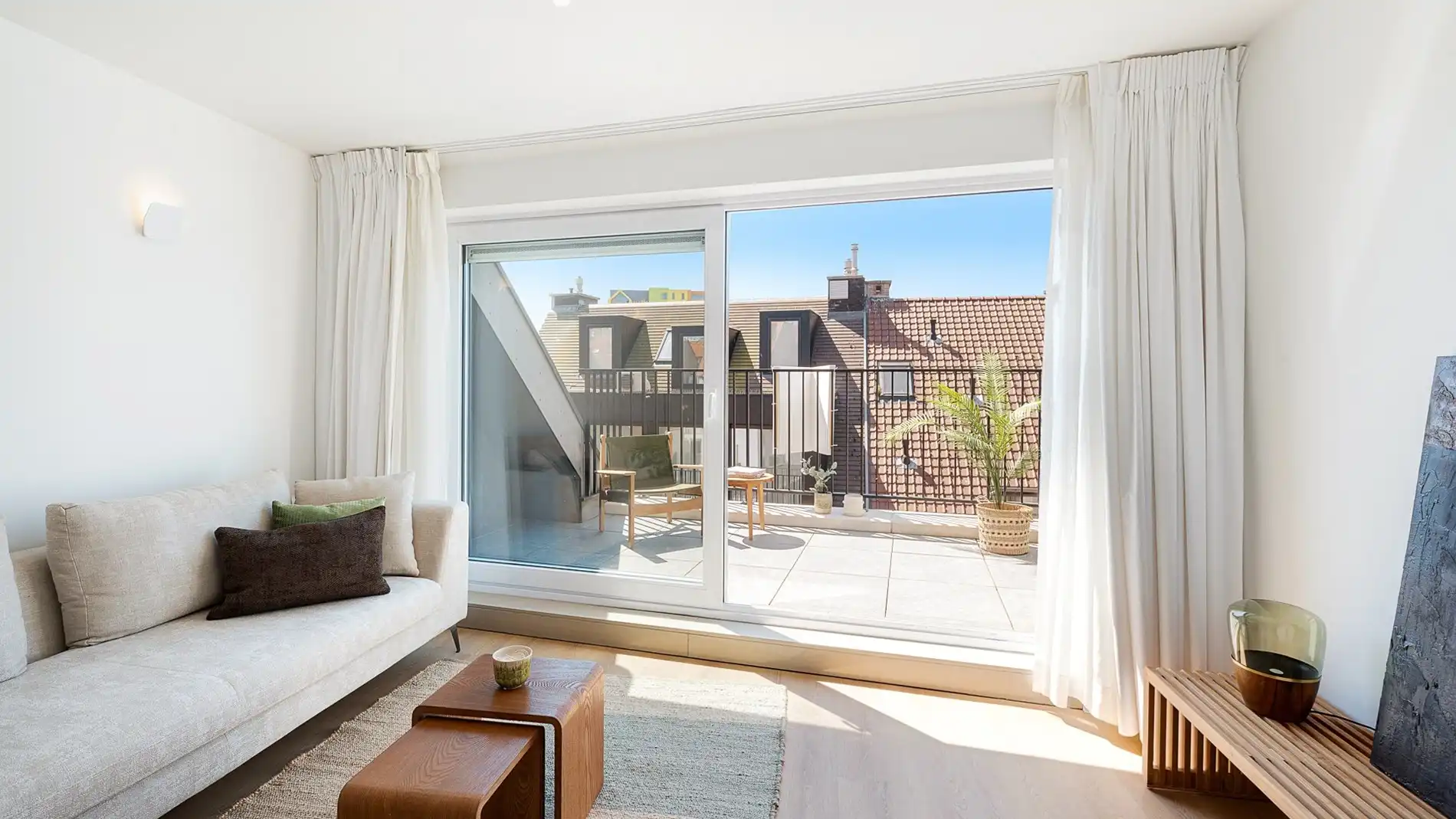Recent duplex-appartement met zonneterras te Heist-aan-Zee foto 4