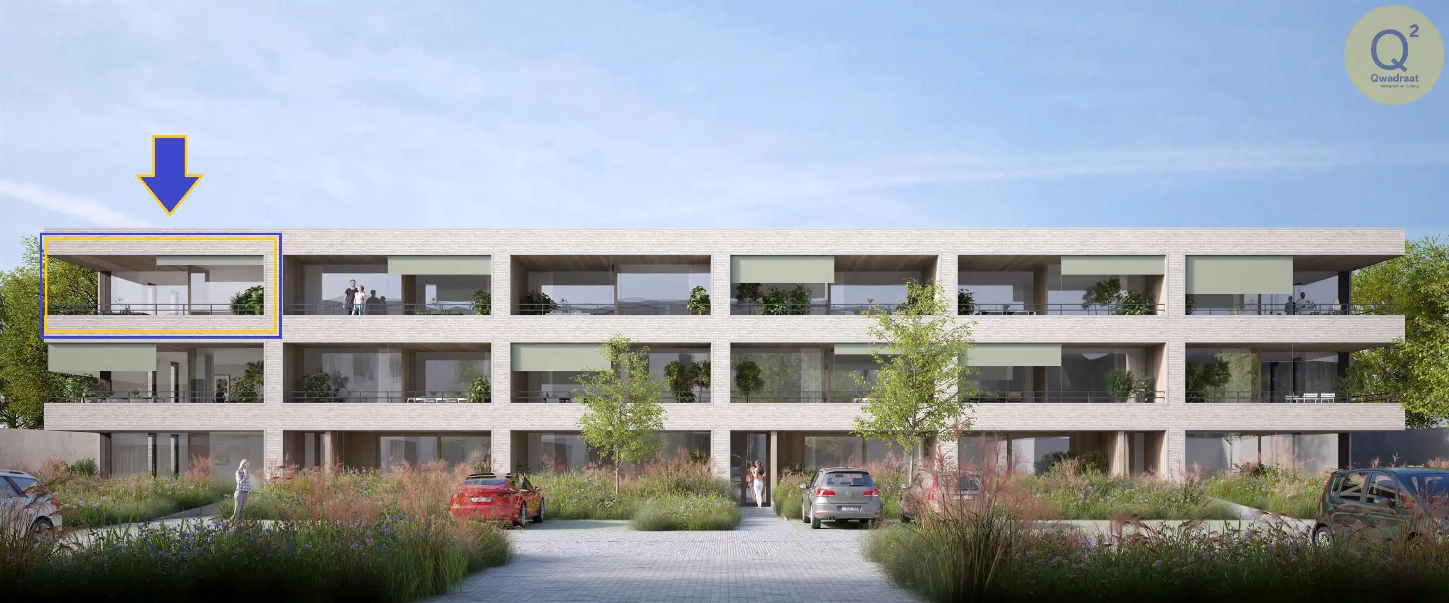 Ruim luxe appartement met 3 slaapkamers in hartje Westmalle foto 2