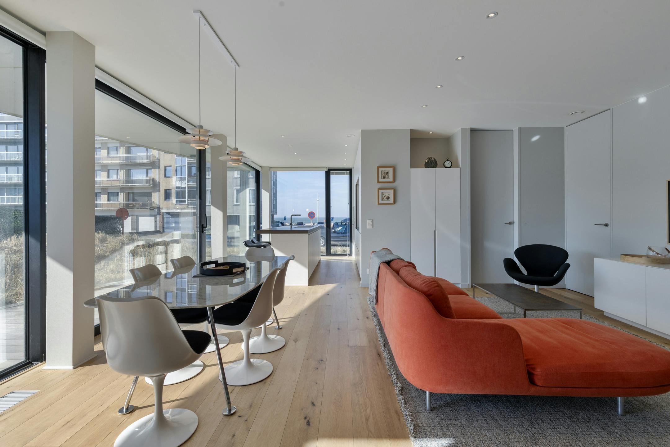 Recent appartement vlakbij zee met 2 slaapkamers in Sint-Idesbald foto 2