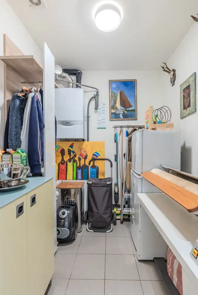 Gelijkvloers appartement met twee slaapkamers en garage in hartje Lanaken foto 30