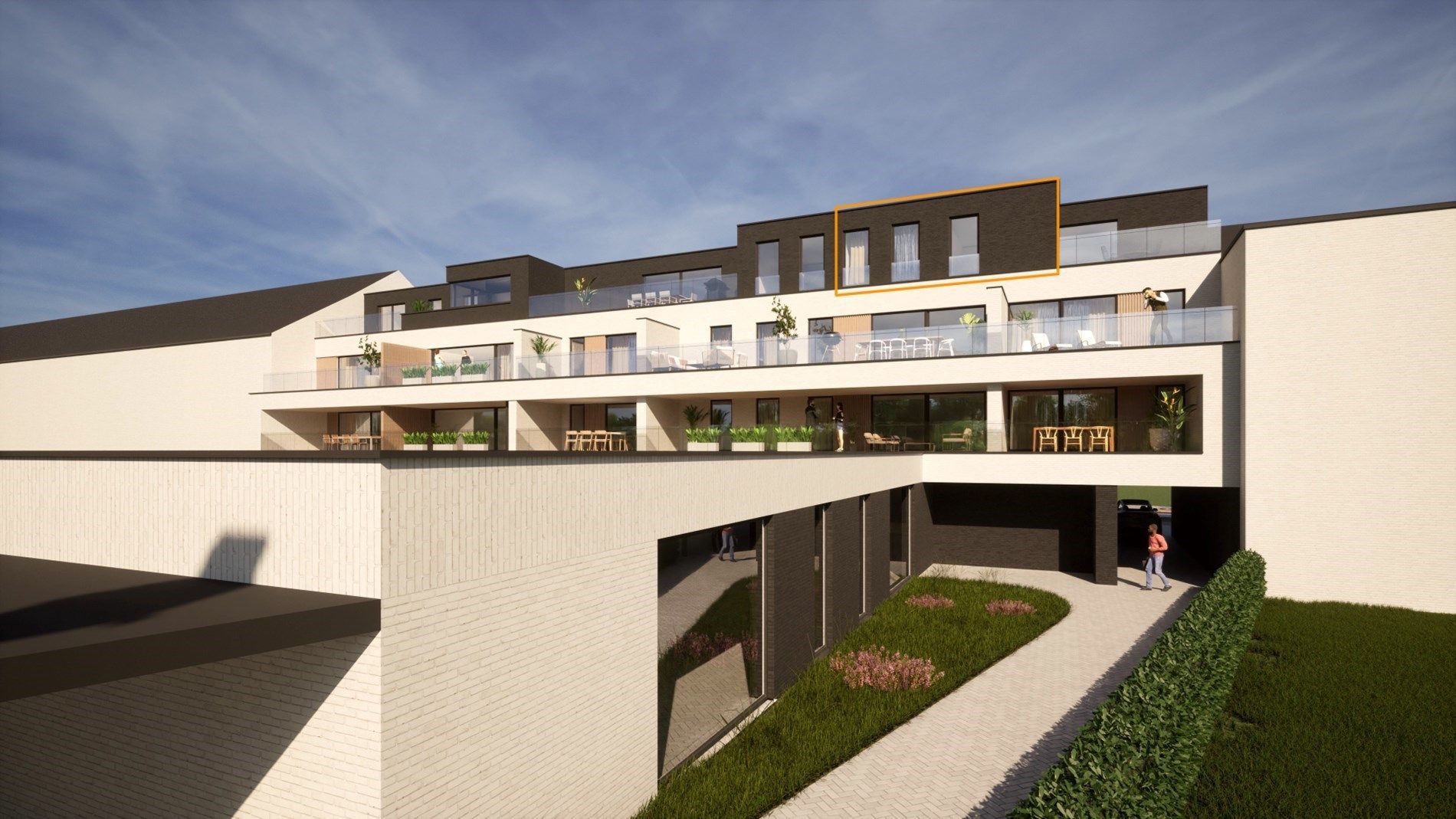 Modern & Energiezuinig Appartement met Ruim Terras in Heusden-Zolder  foto {{pictureIndex}}