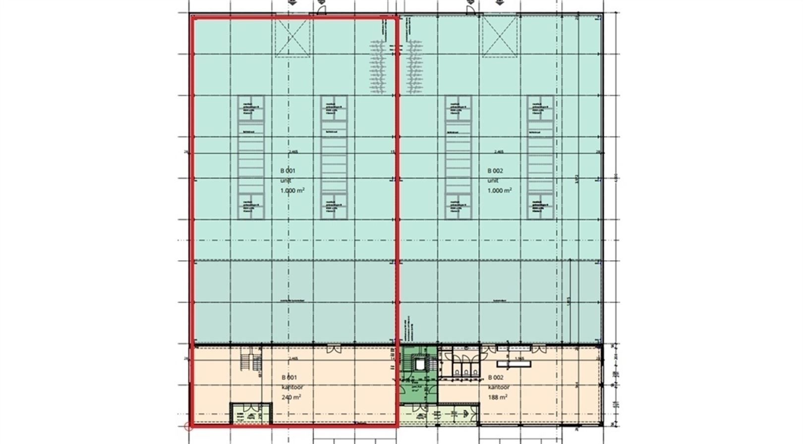 Nieuwbouw magazijn met kantoren te Schoten foto 10