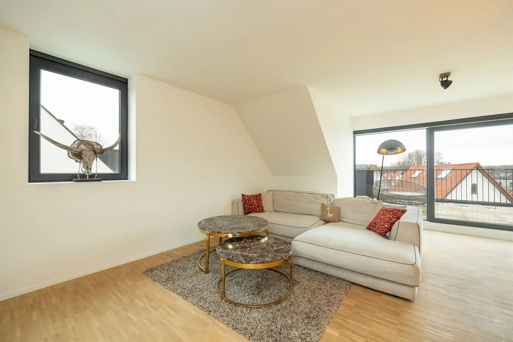 Luxe penthouse met 3 slaapkamers met 50m² terras in Ranst foto 8
