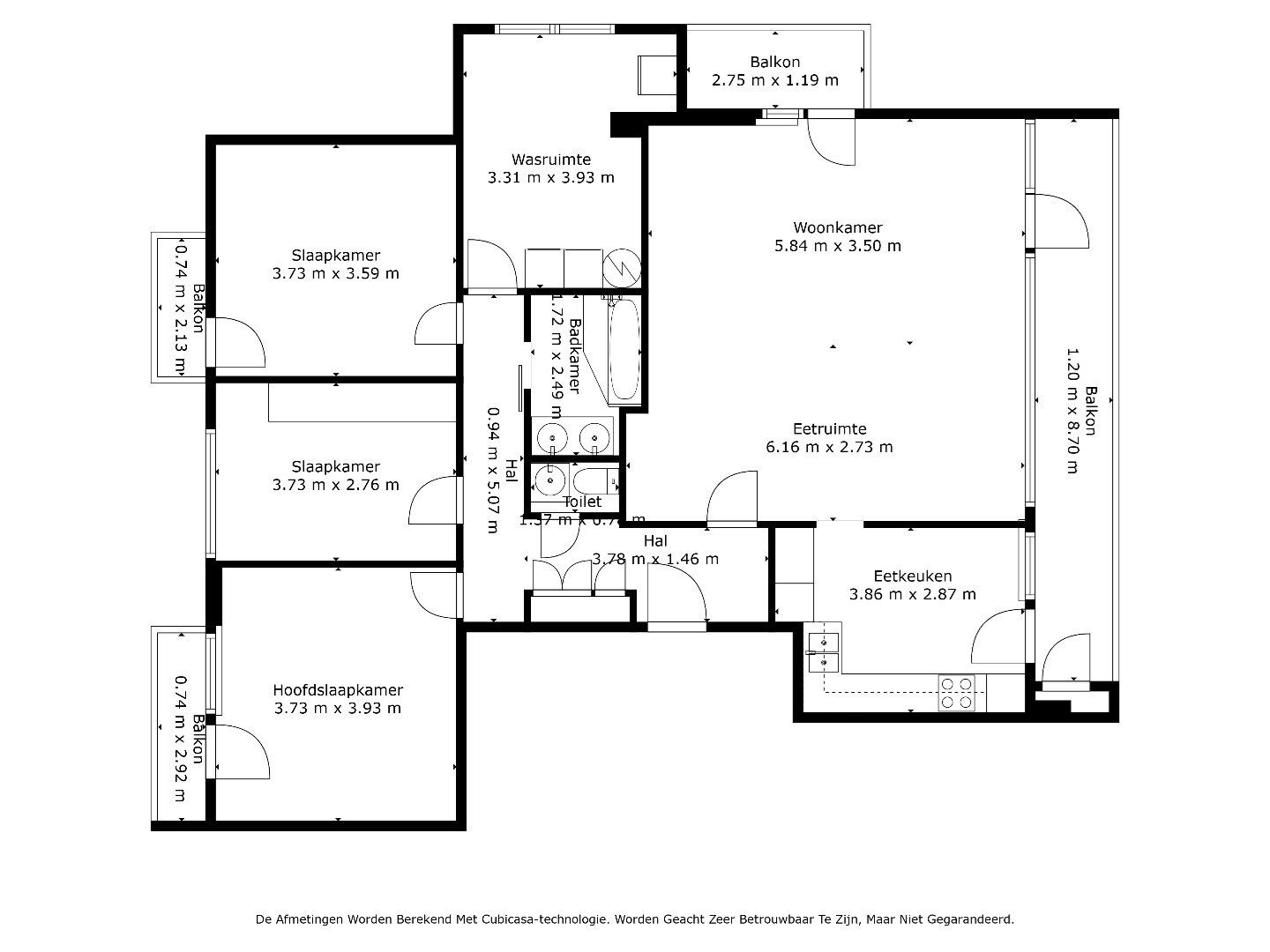 IN OPTIE ! LICHTRIJK APPARTEMENT MET 4 SLPKS NABIJ CENTRUM-GENK ! foto 23