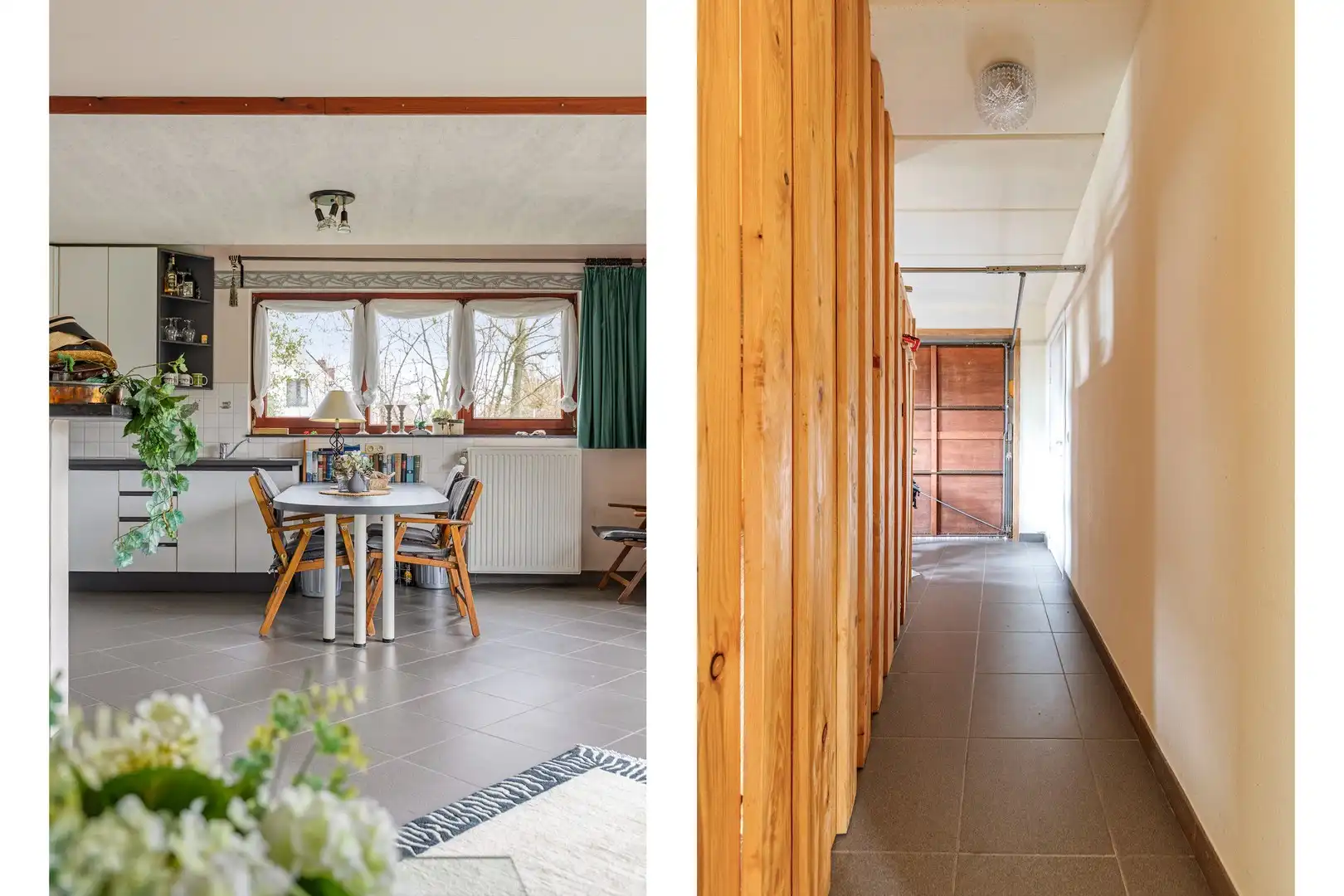 Ruim gelijkvloers appartement met grote tuin in een residentiële wijk ! foto 6