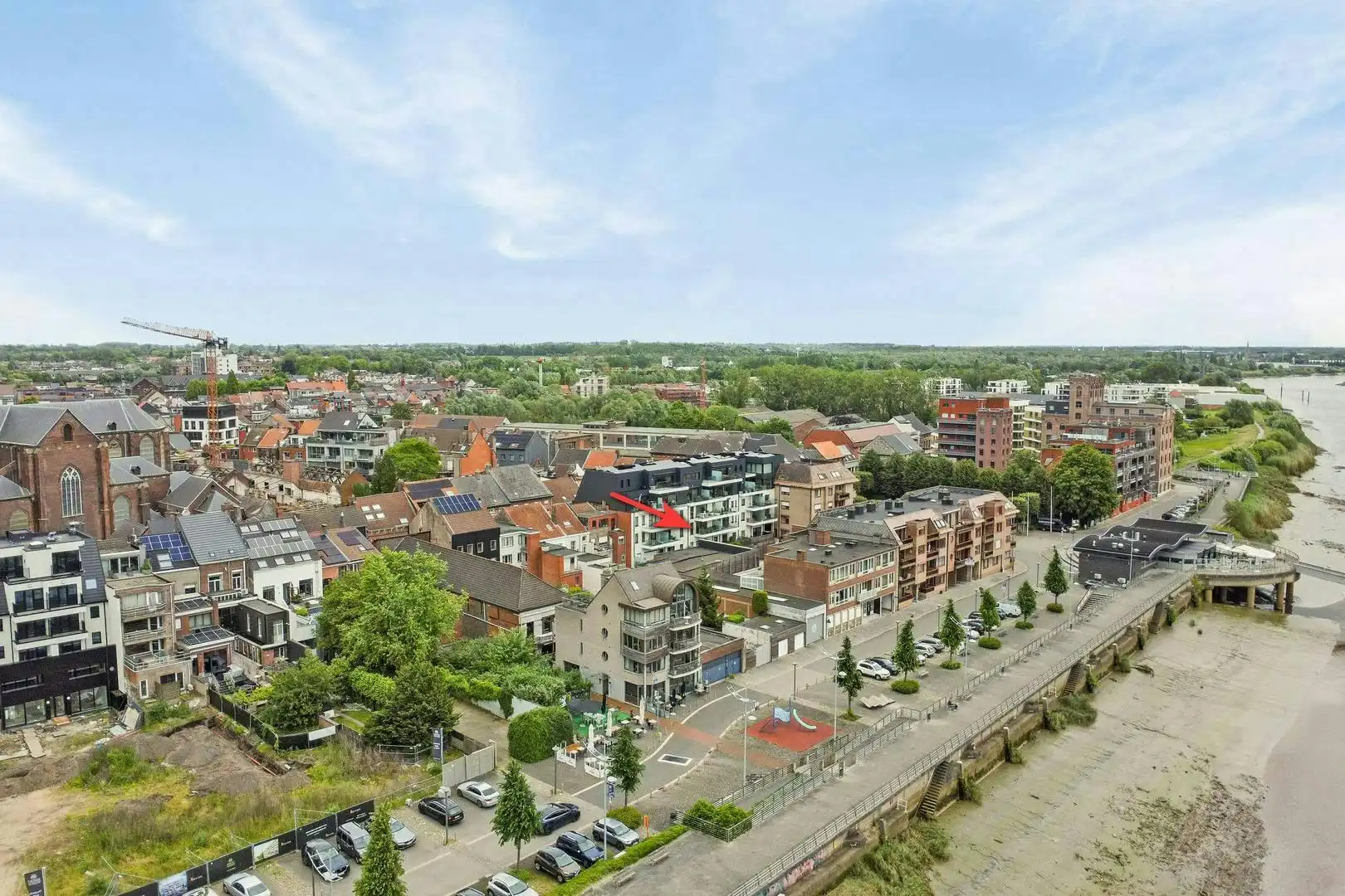 Dakappartement met rivierzicht te koop in Boom foto 26