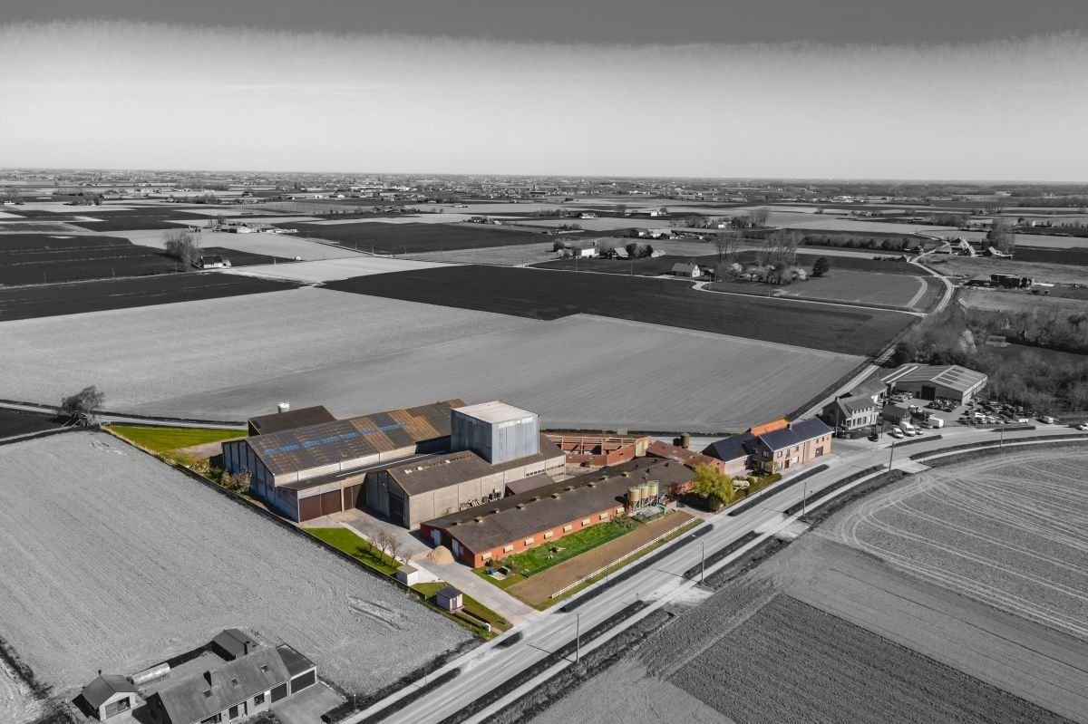 Hoeve met veevoederfabriek te koop te Poperinge (Watou) foto 2