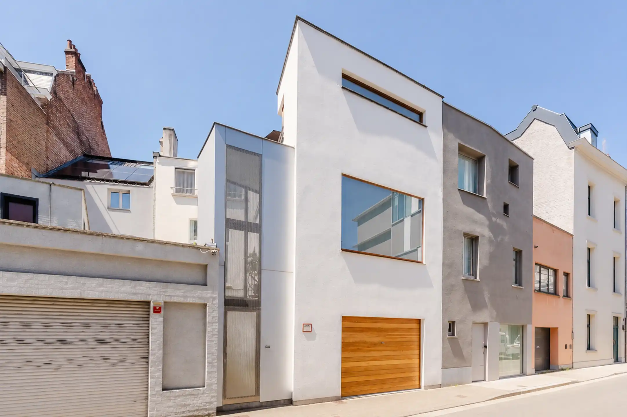 Architectenwoning met binnentuin,dakterras en garage te Gent foto 2