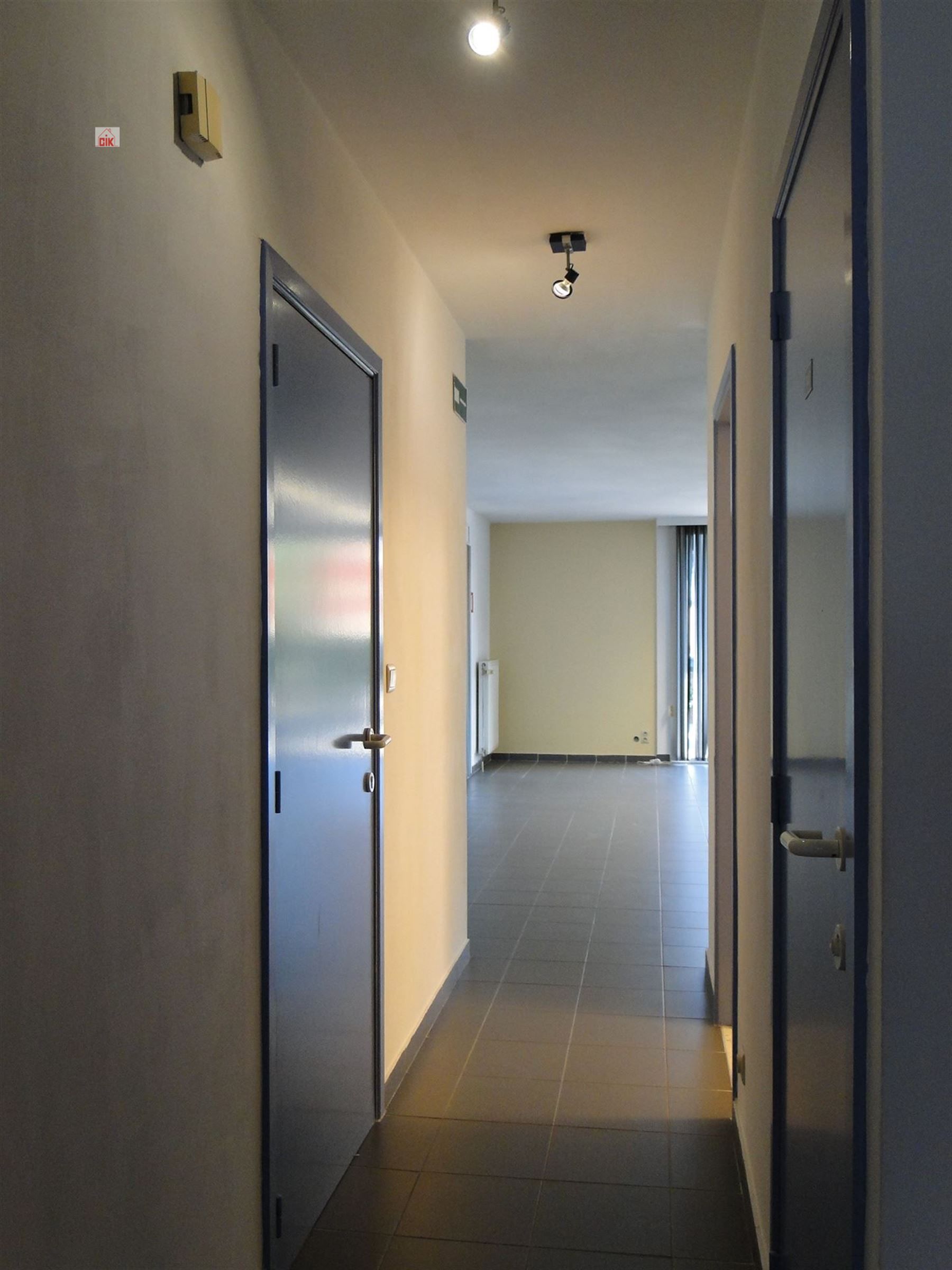 Handelsgelijkvloers met 3 bovengrondse autostaanplaatsen gelegen vooraan het gebouw foto 12