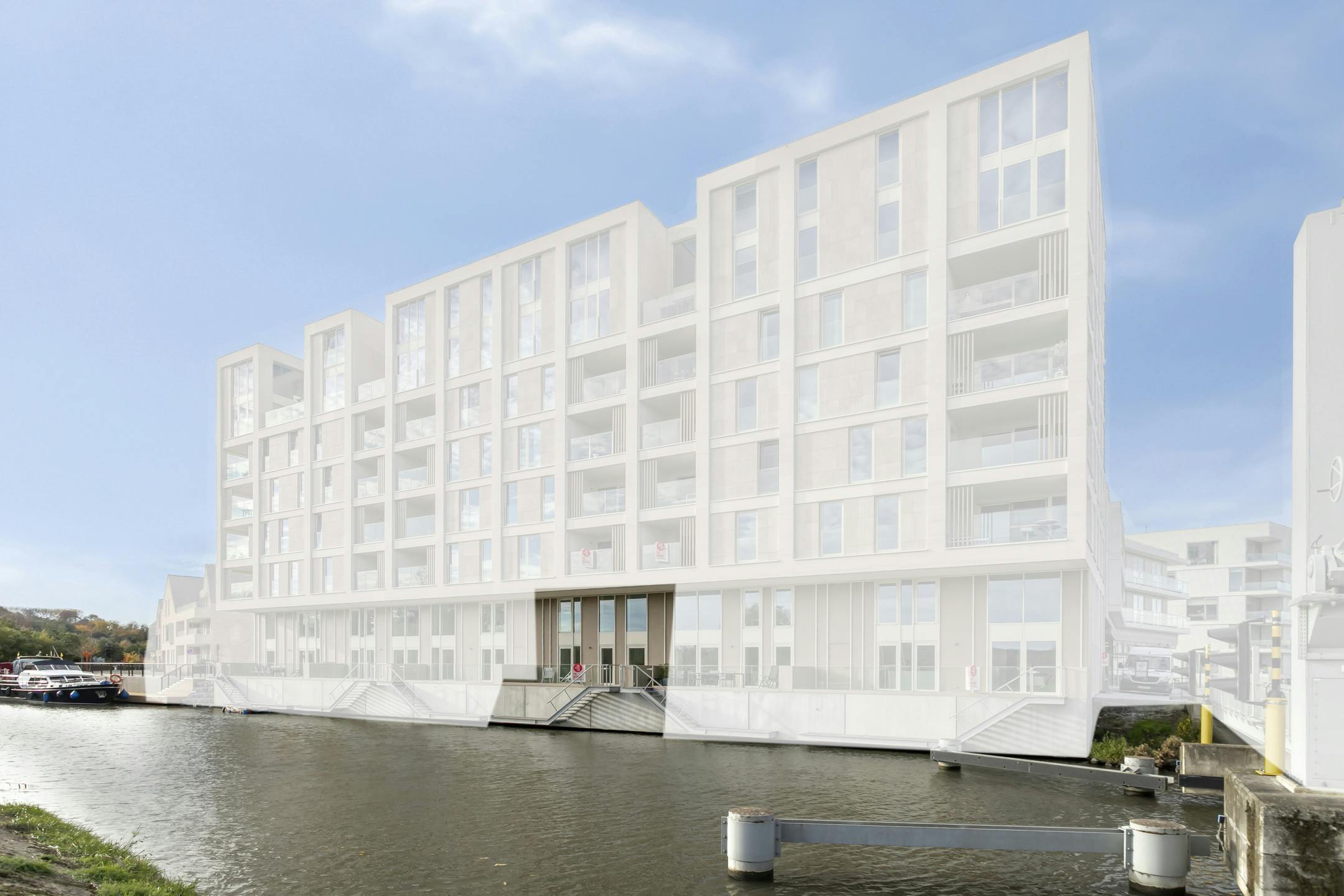 Ruim, duplex appartement, met zicht op de Schelde te koop !  foto 13