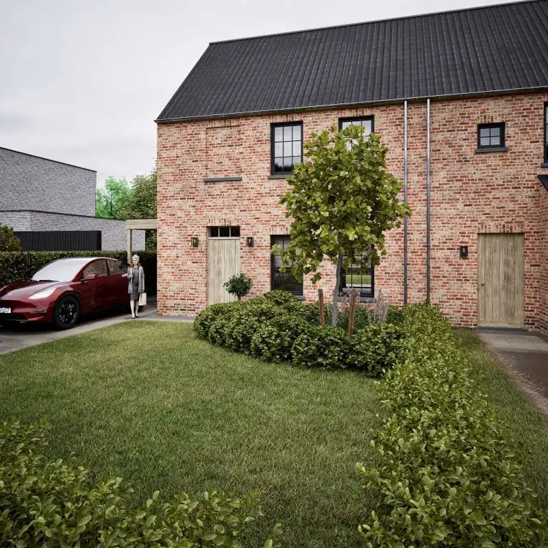 Wonen in stijl te Deerlijk - Nieuwbouwwoning te koop. foto {{pictureIndex}}