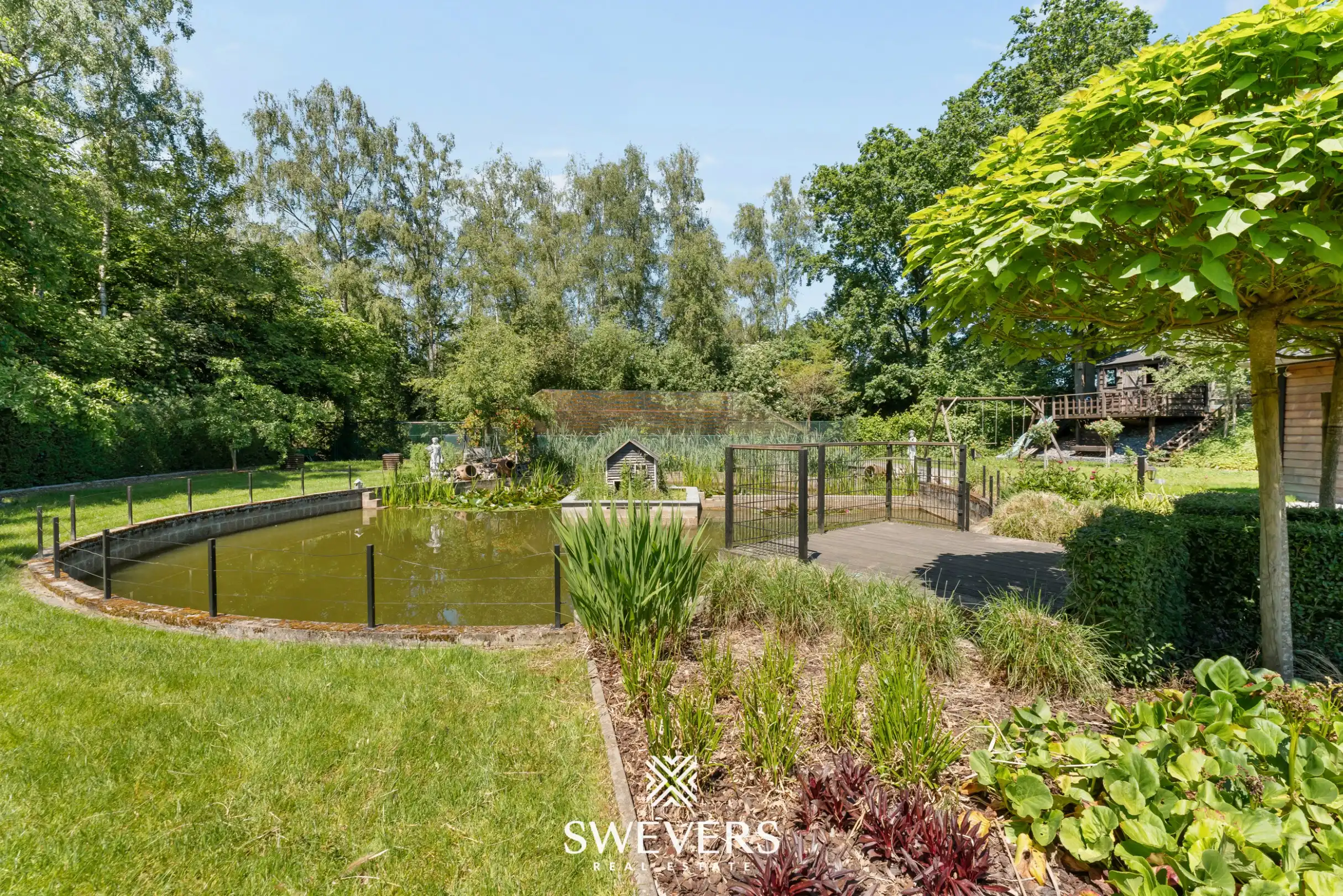 Instapklare open bebouwing met ruime tuin en chalet op 2.364 m² in Houthalen-Helchteren foto 23