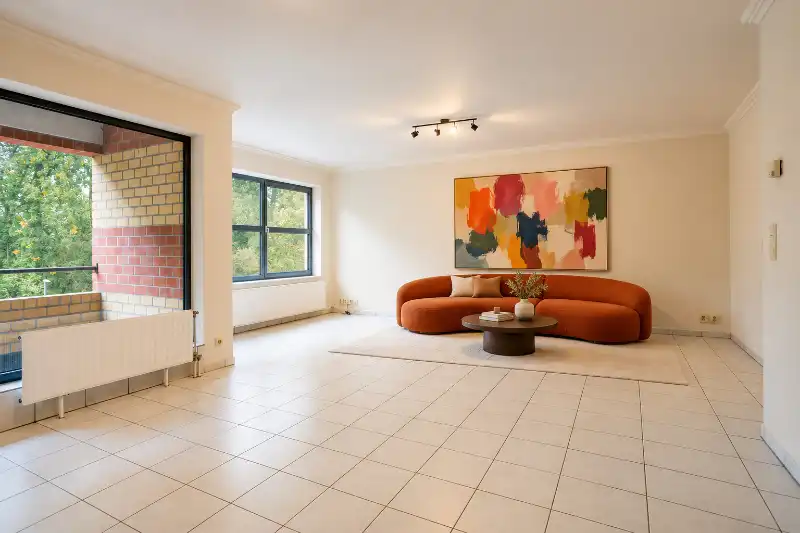 Ruim en lichtrijk 2-slaapkamerappartement met terras en garage op uitstekende locatie in Kessel-Lo foto 3