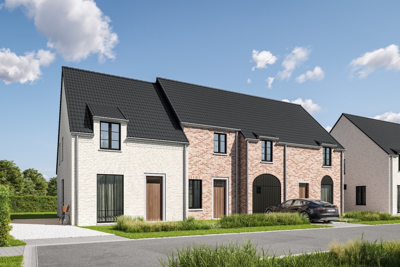 Stijlvolle & energiezuinige nieuwbouwwoning in Waregem foto {{pictureIndex}}