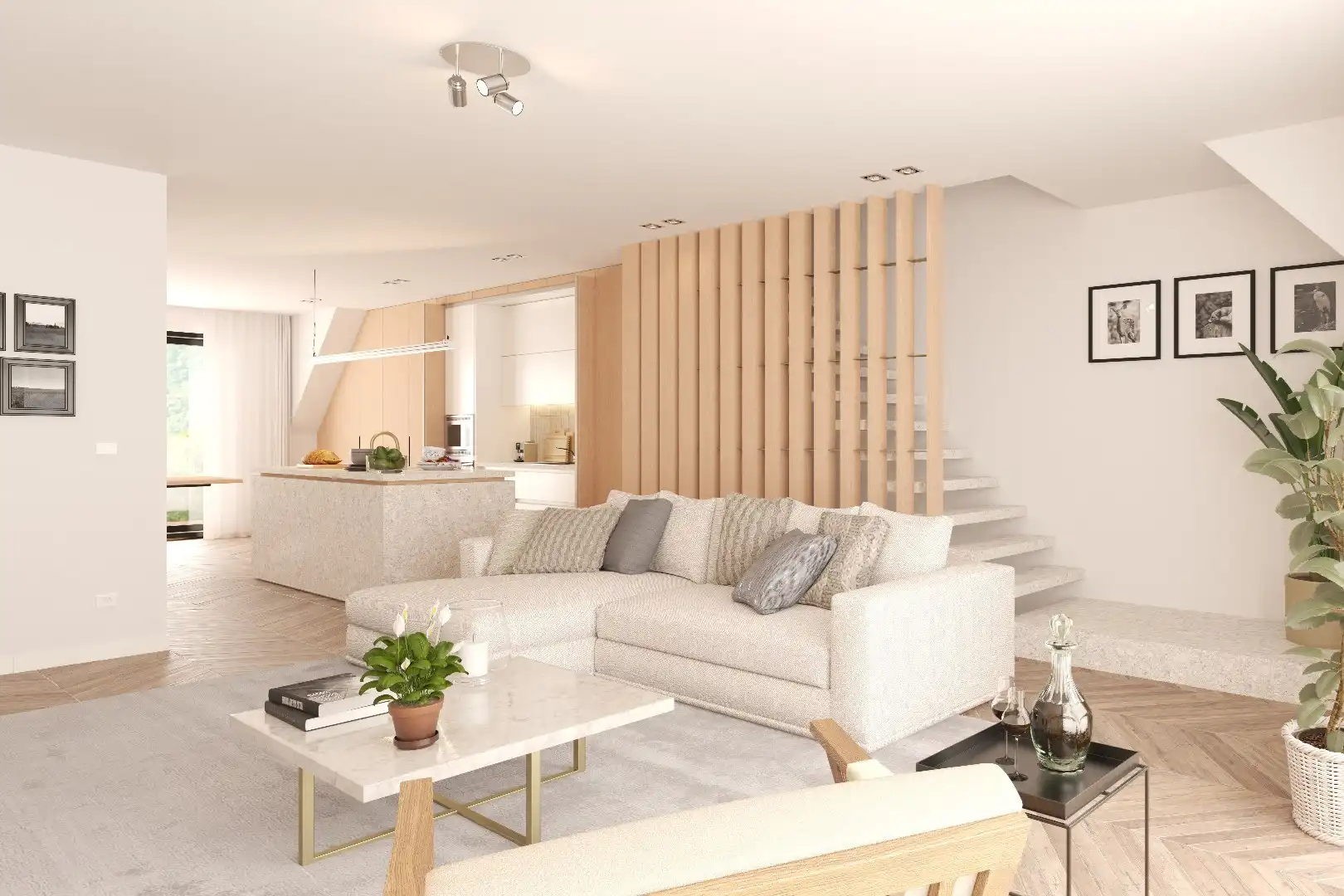 Ruime duplex penthouse, afgewerkt bij akte en aan 6% BTW! foto 3