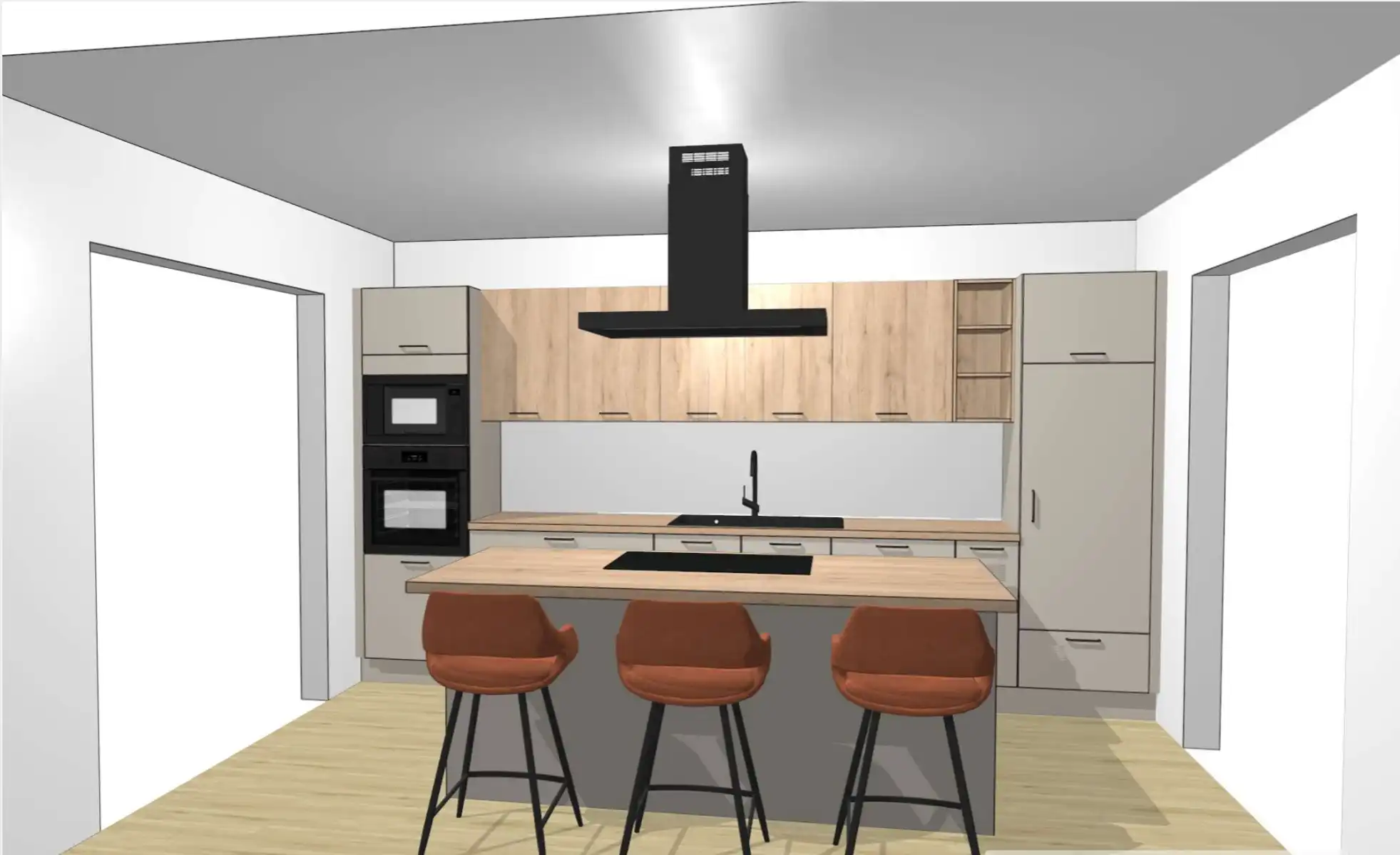 Volledig vernieuwde woning met 3 slaapkamers en 2 badkamers foto 7