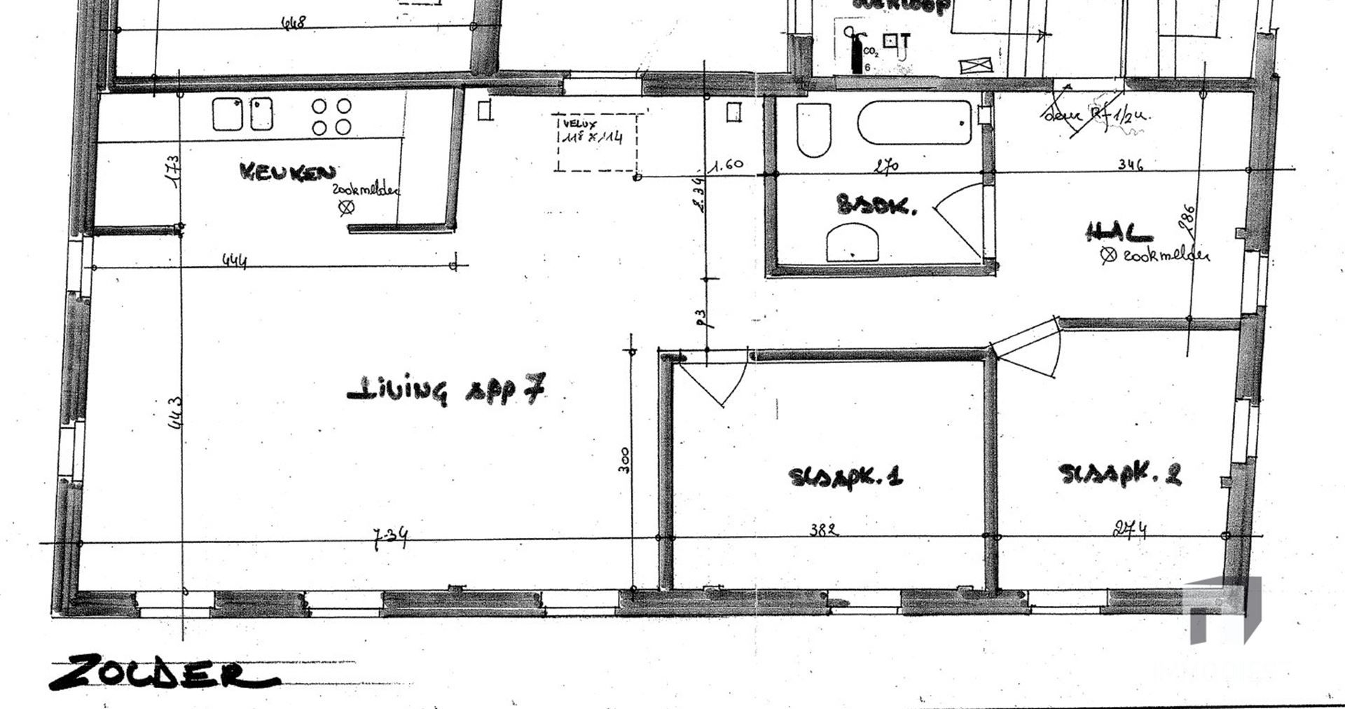 Knap appartement met 2 slpks - centrum Diest foto 17