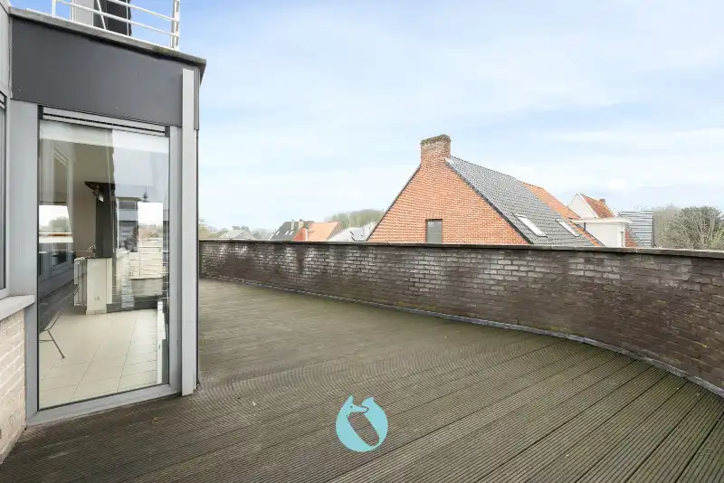 Dit prachtig en ruim appartement met één van de mooiste terrassen te Evergem is gelegen in de Kapellestraat foto 13