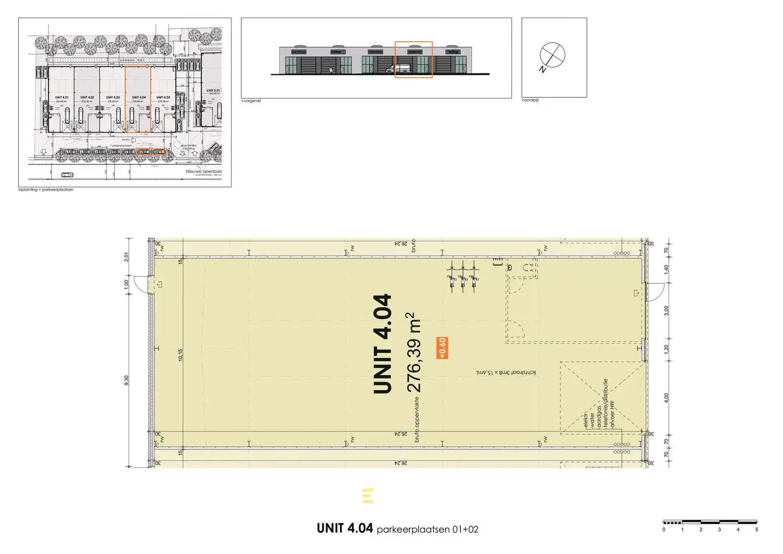 NB-magazijn van ± 275 m² (incl. 2 parkeerplaatsen!) en moderne glaspartij in driehoek TIELT-DEINZE-WAREGEM ! foto 14