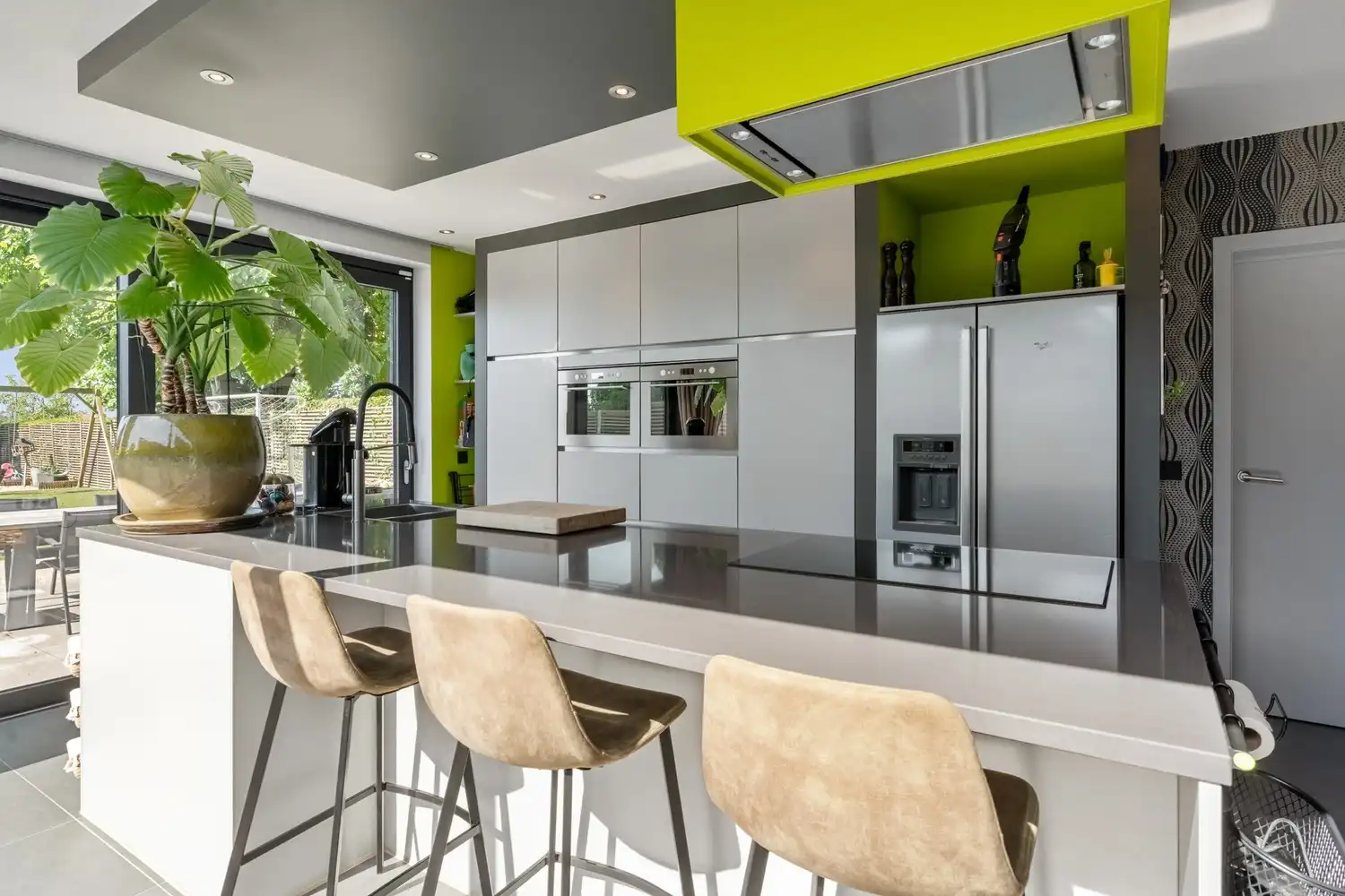 Instapklare en energiezuinige halfopen bebouwing met zuidgerichte tuin en vrij uitzicht op het groen! foto 9