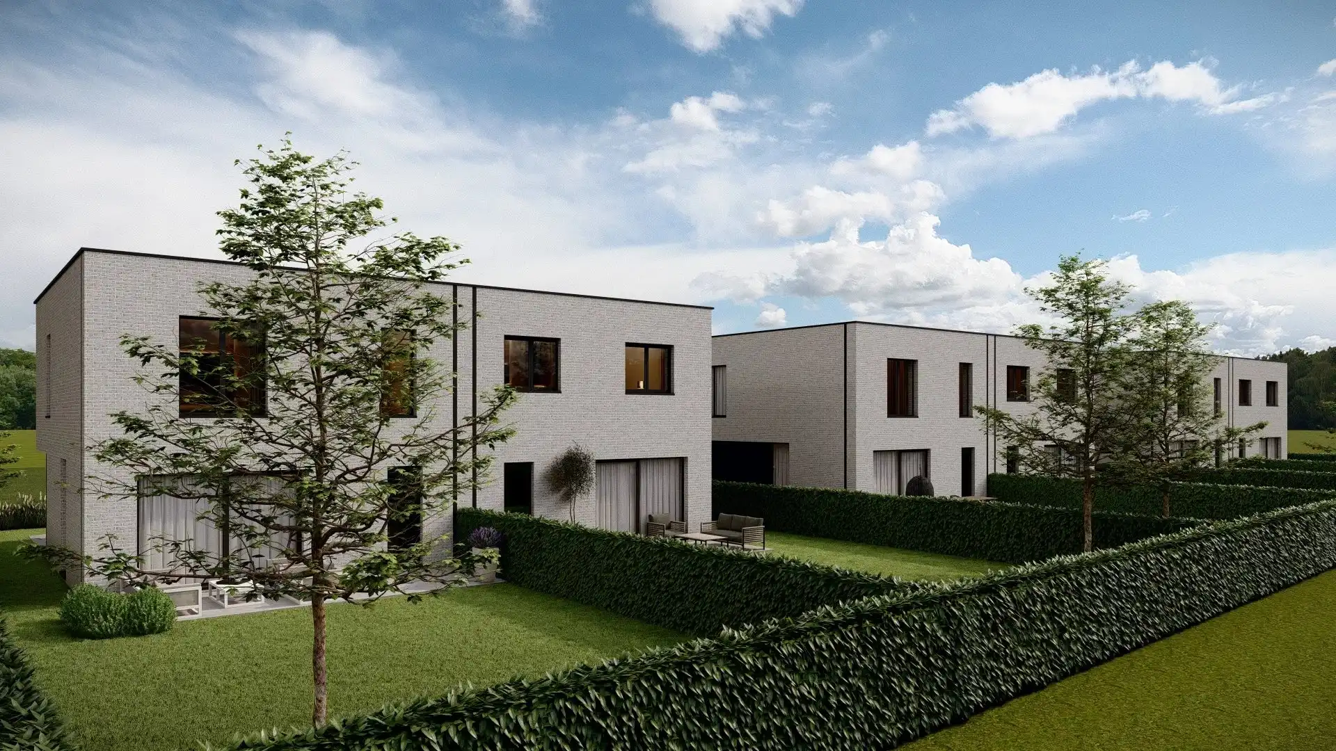 NIEUWBOUWPROJECT: ZES MODERNE ENERGIEZUINIGE WONINGEN IN KINDVRIENDELIJKE BUURT IN MILLEN foto 5