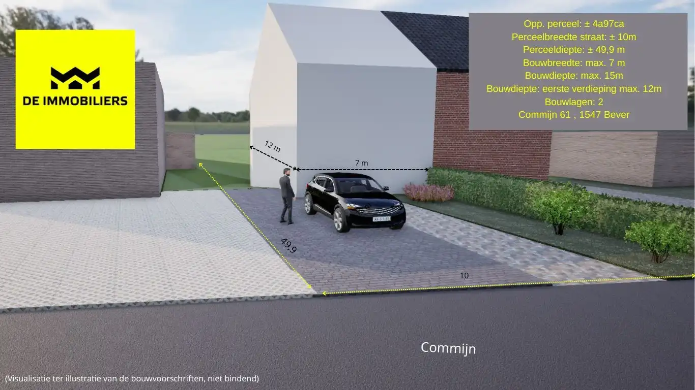 Grond te koop Commijn 61 - - 1547 Bever